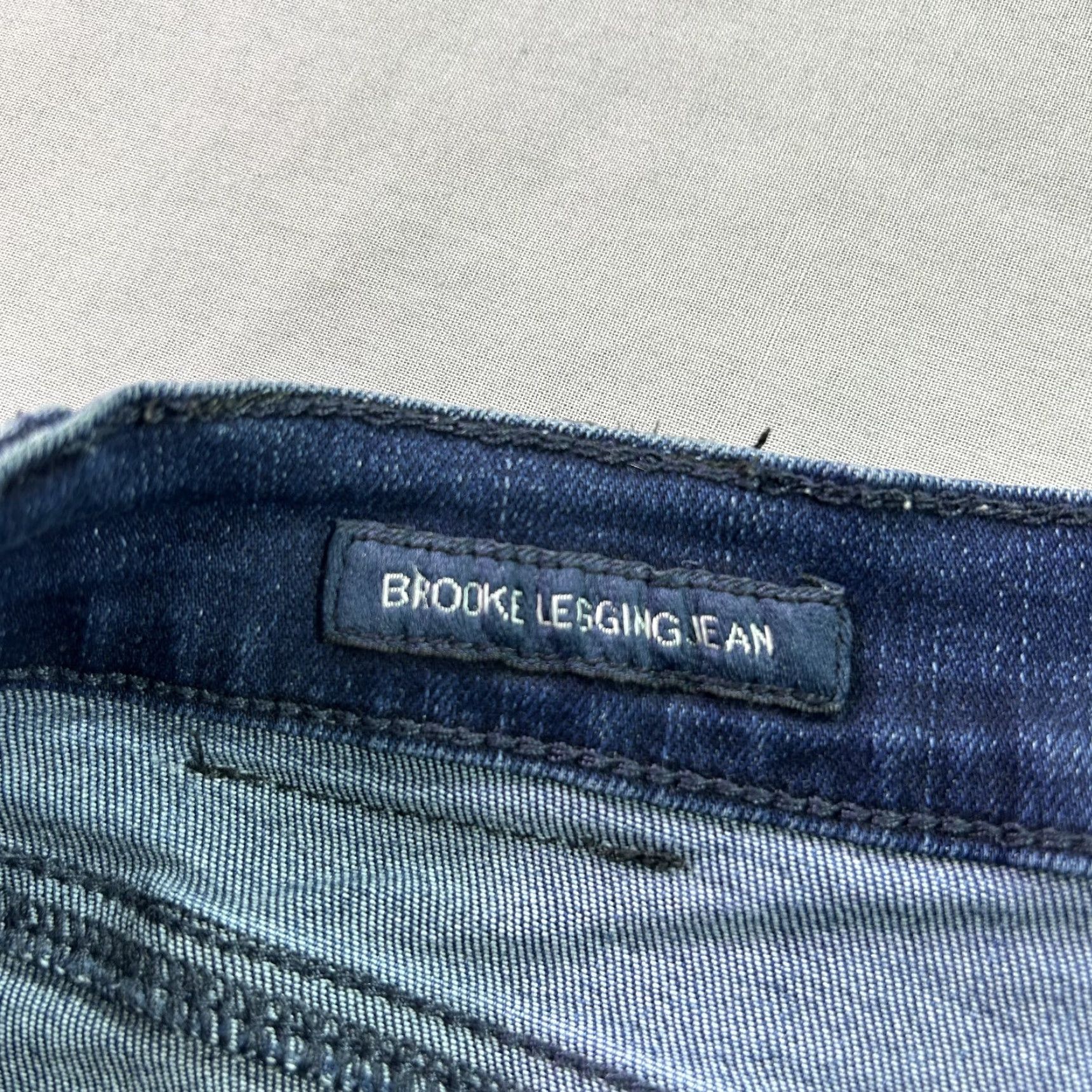Lucky Brand Lucky Brand Brooke Jeans Womens 8/29 Blue Denim Straight Leg 29x28 Hip Pocket 5-Pocket Size 30" / US 8 / IT 44 - 5 Thumbnail