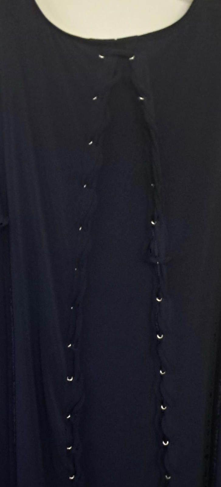 Other Nina Leonard Black Goth Shift Dress Size 2X NWT Size XXL / US 16-18 / IT 52-54 - 4 Thumbnail