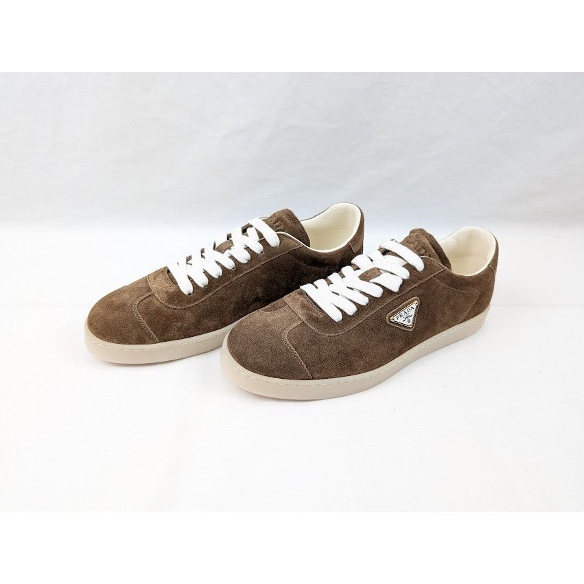 Prada o1rshd1 Low-Top Sneakers in Sigaro Size US 9 / EU 42 - 18 Thumbnail