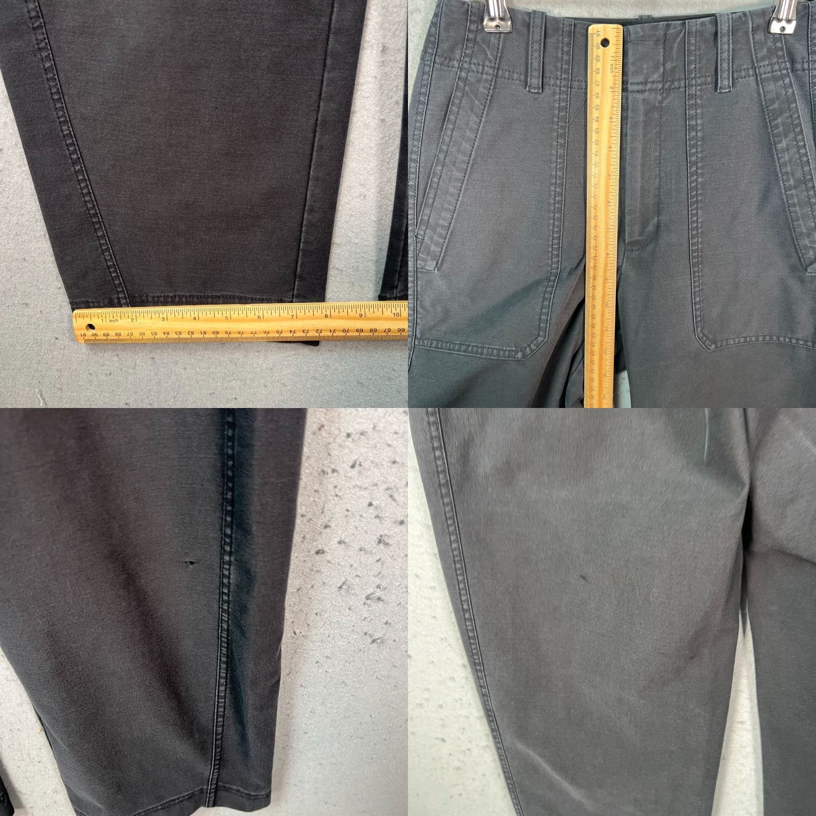Athleta Athleta Pants Size 2 Black Cropped Relaxed Fit Barrel Leg Womens Size 26" / US 2 / IT 38 - 8 Thumbnail