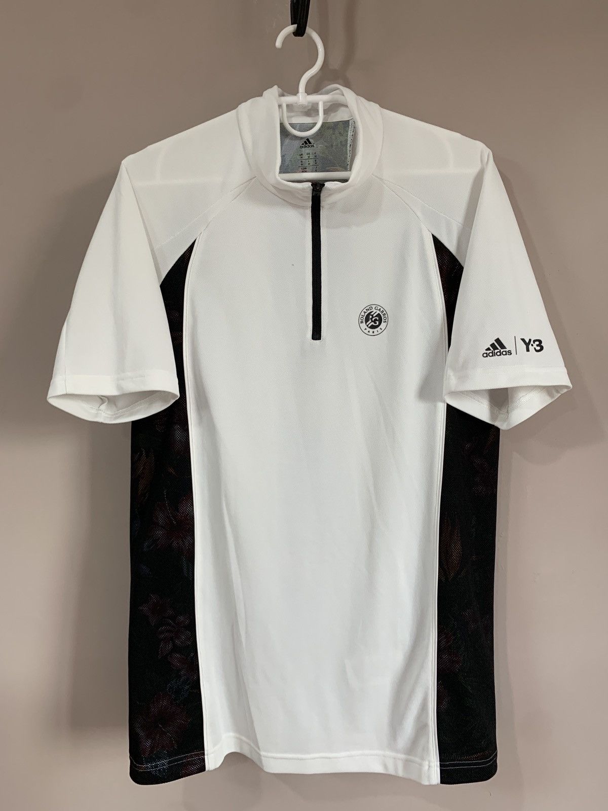 Adidas Adidas Y-3 Tennis Shirt Roland Garros Jersey Size M Size US M / EU 48-50 / 2 - 1 Thumbnail