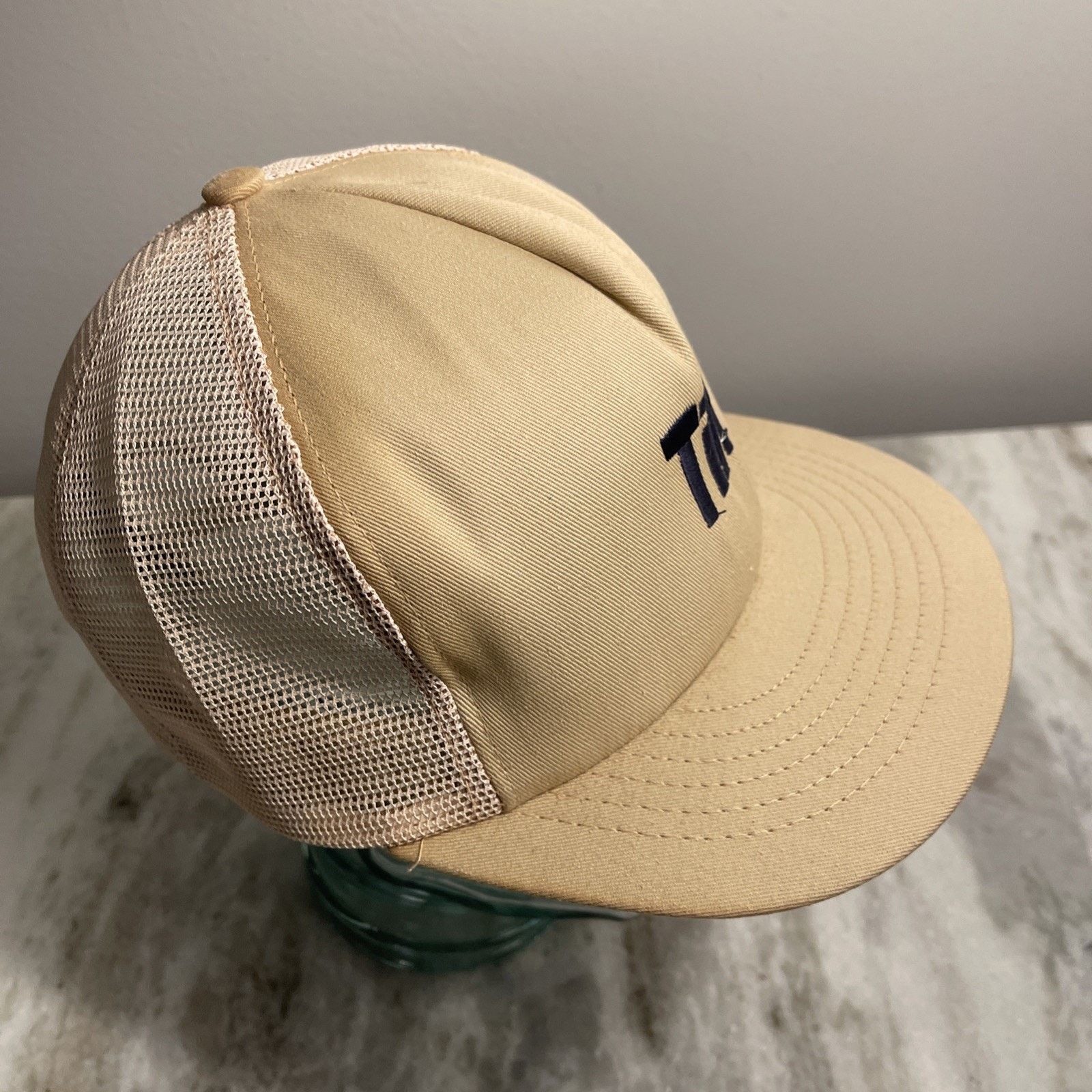 Vintage Vintage Tilt Mesh Trucker Hat (Made In U.S.A.) EUC Rare Size ONE SIZE - 5 Thumbnail