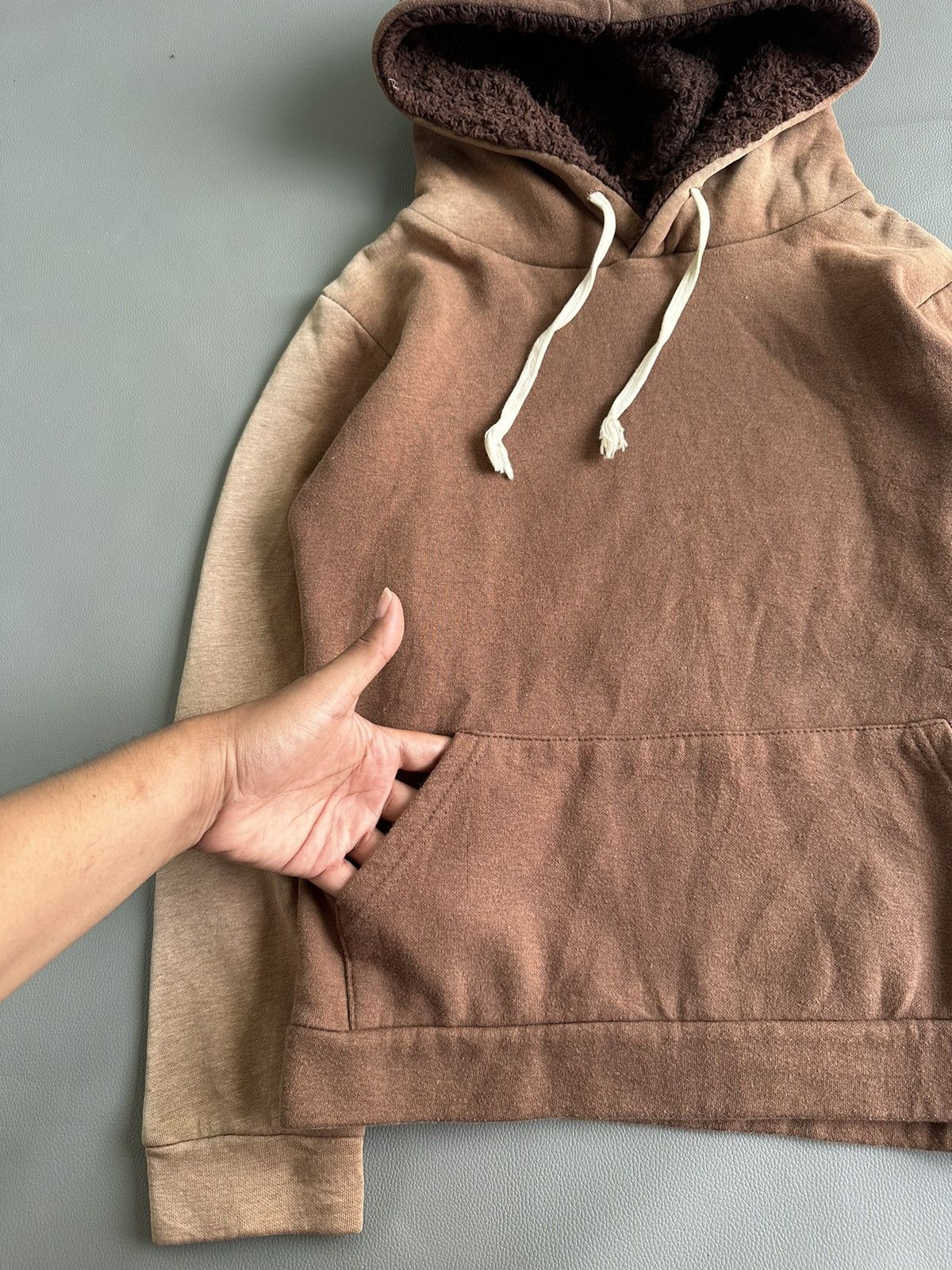 20471120 × Japanese Brand SUNFADED VERY NICE COLOUR HOODIE IFSIXWASNINE LGB STYLE Size S / US 4 / IT 40 - 5 Thumbnail