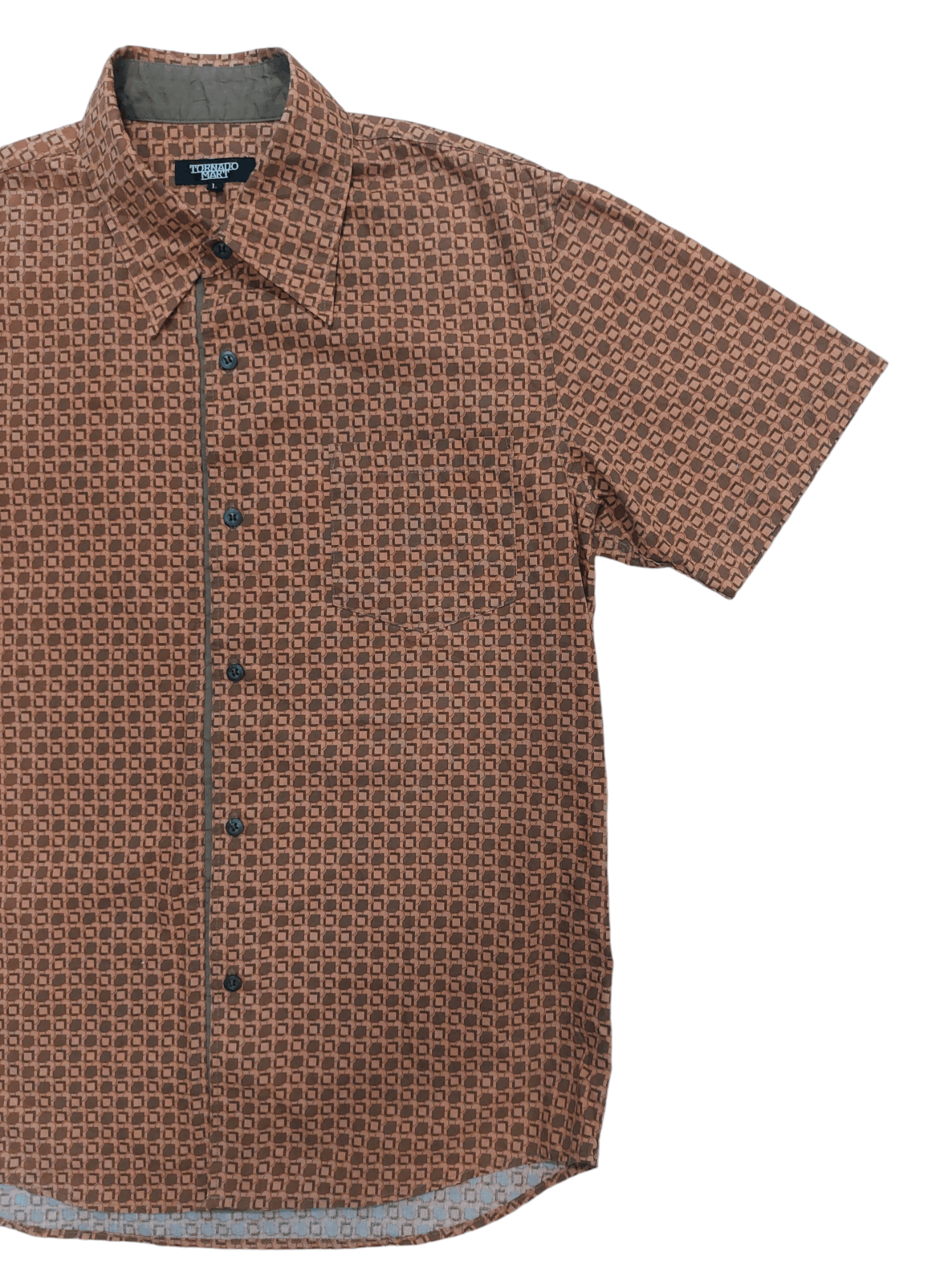 Tornado Mart Tornado Mart Japan Monogram Shirt Size US L / EU 52-54 / 3 - 9 Thumbnail