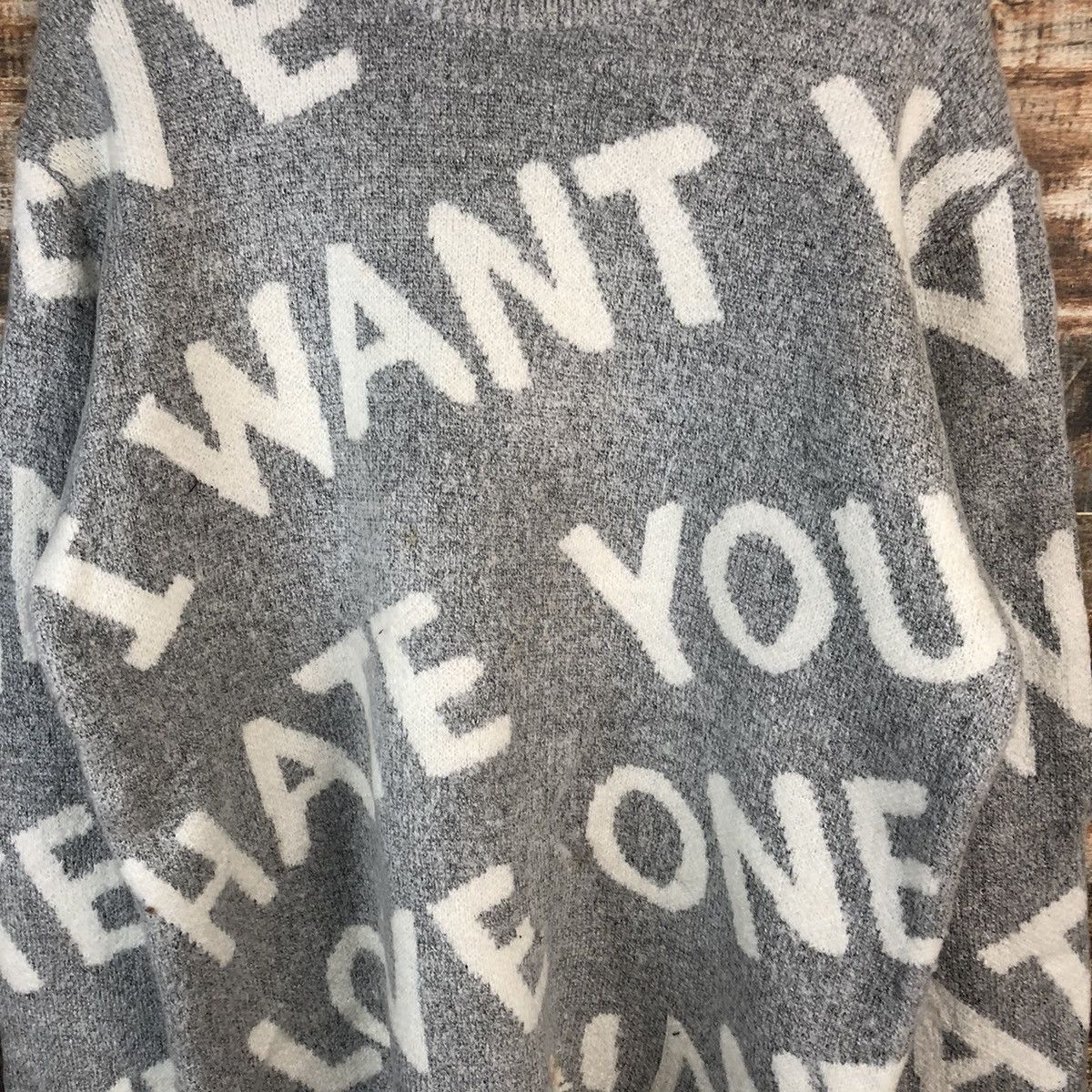 Homespun Knitwear × Japanese Brand DL Vampire Weekend Gray Sweaters #C749 Size US M / EU 48-50 / 2 - 8 Thumbnail