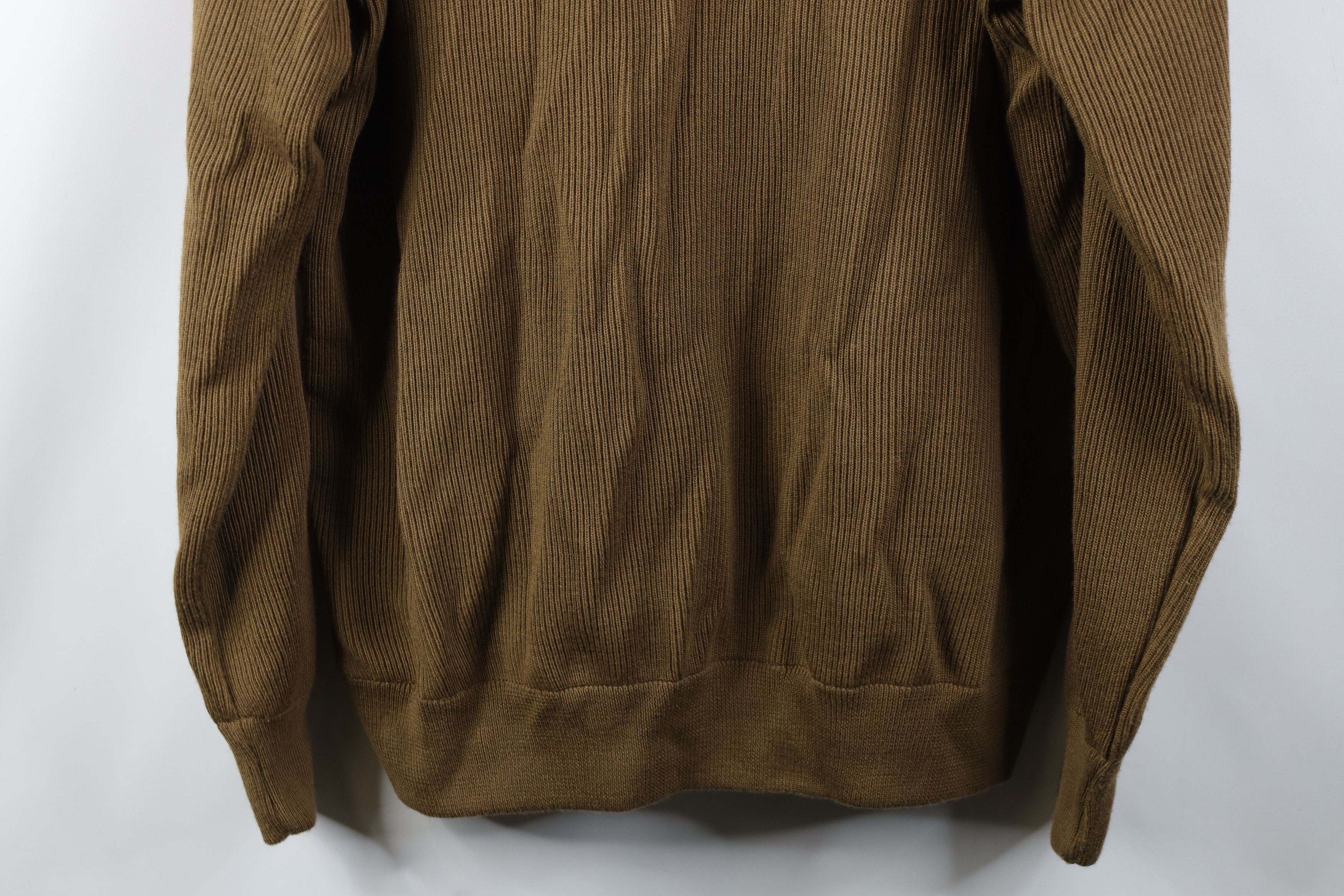 Vintage Vintage 90s Y2K Streetwear Ribbed Sweater Jacket Swacket Size US XXL / EU 58 / 5 - 14 Thumbnail