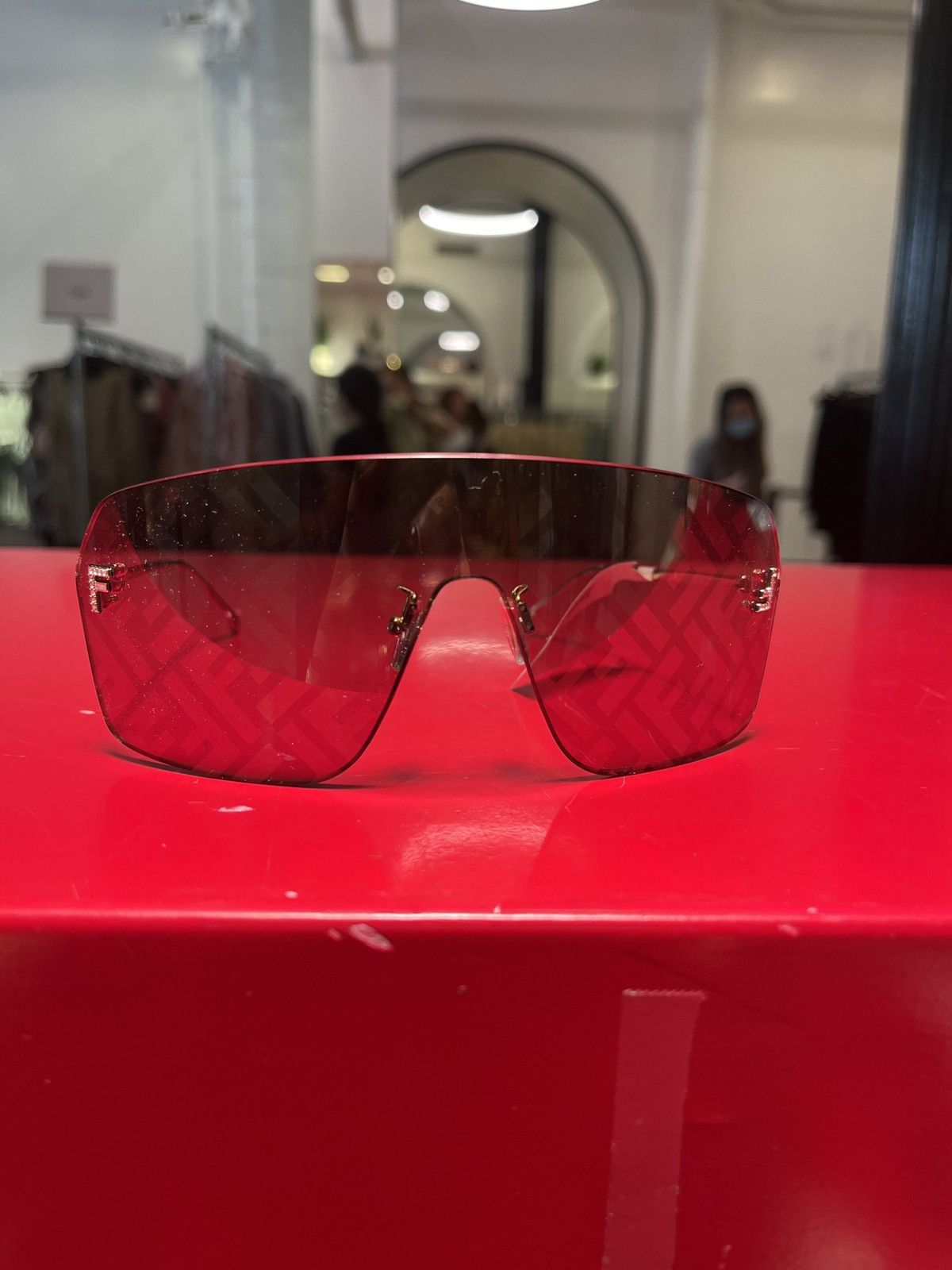 Fendi Oversized women’s Fendi glasses Size ONE SIZE - 1 Thumbnail