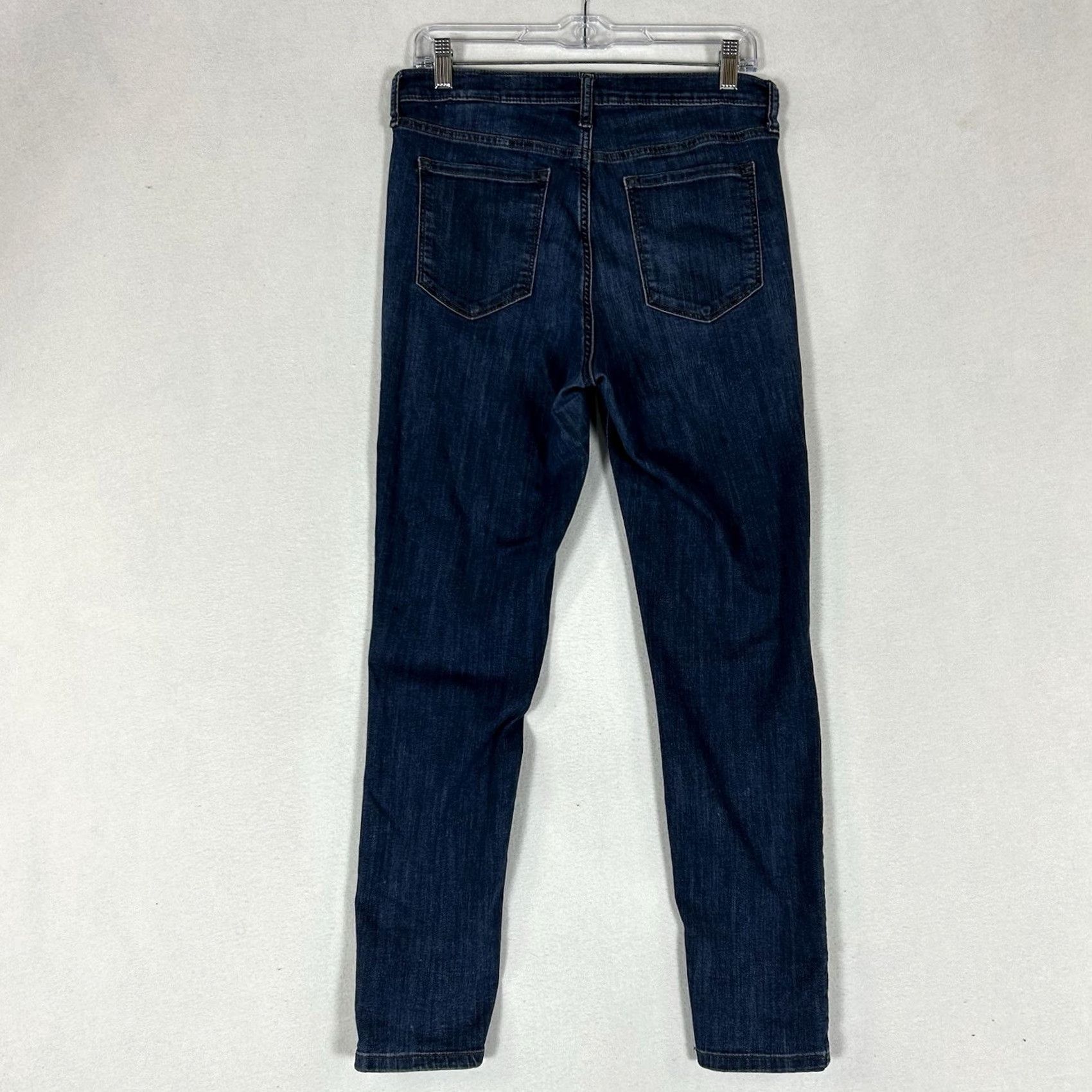 Banana Republic Banana Republic Jeans Women Slim Ankle Denim Blue 29/8 Cotton Blend Spandex Stretch Medium Wash 28in Inseam Size 29" - 7 Thumbnail