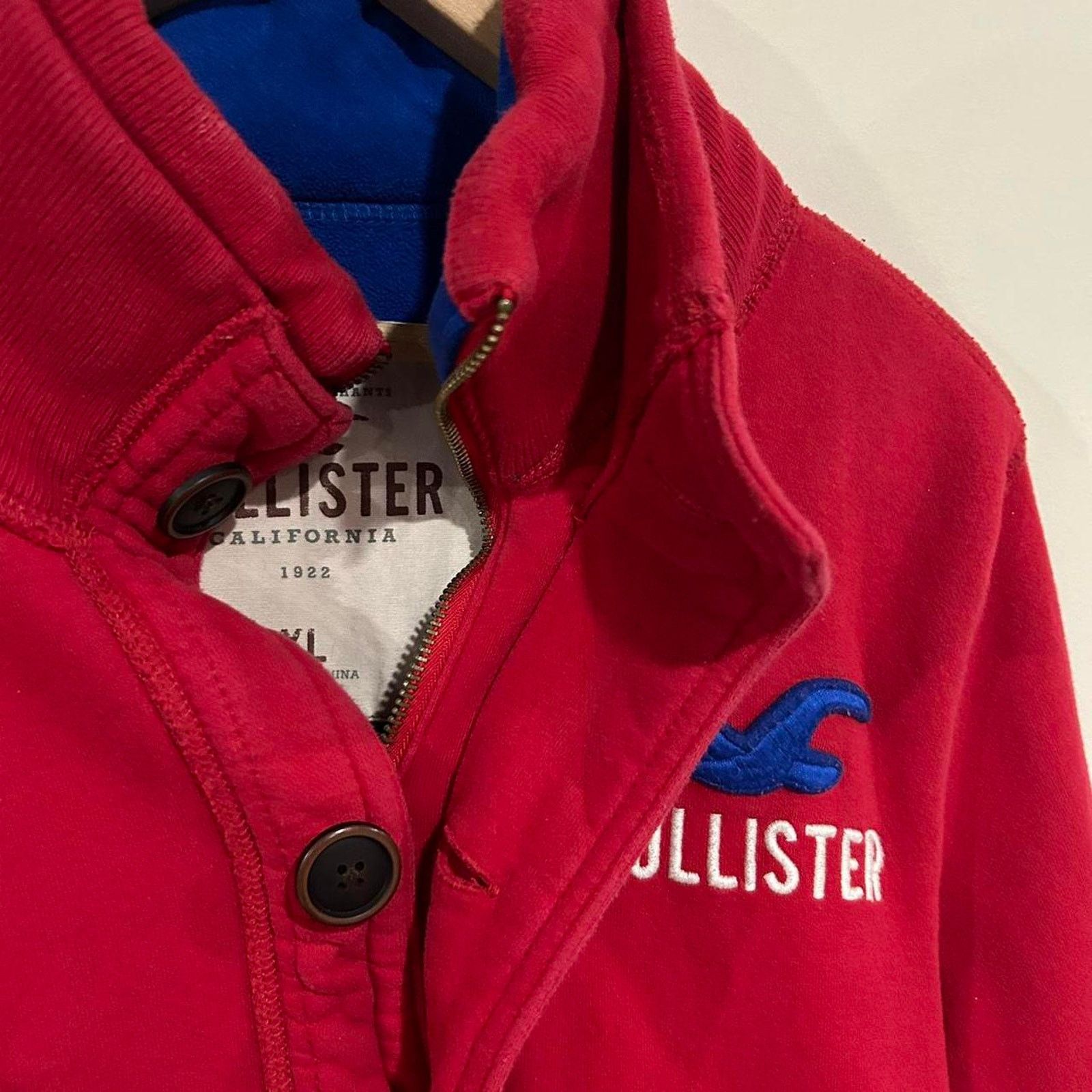 Hollister Men’s Fleece Hollister Jacket Size US XL / EU 56 / 4 - 4 Thumbnail