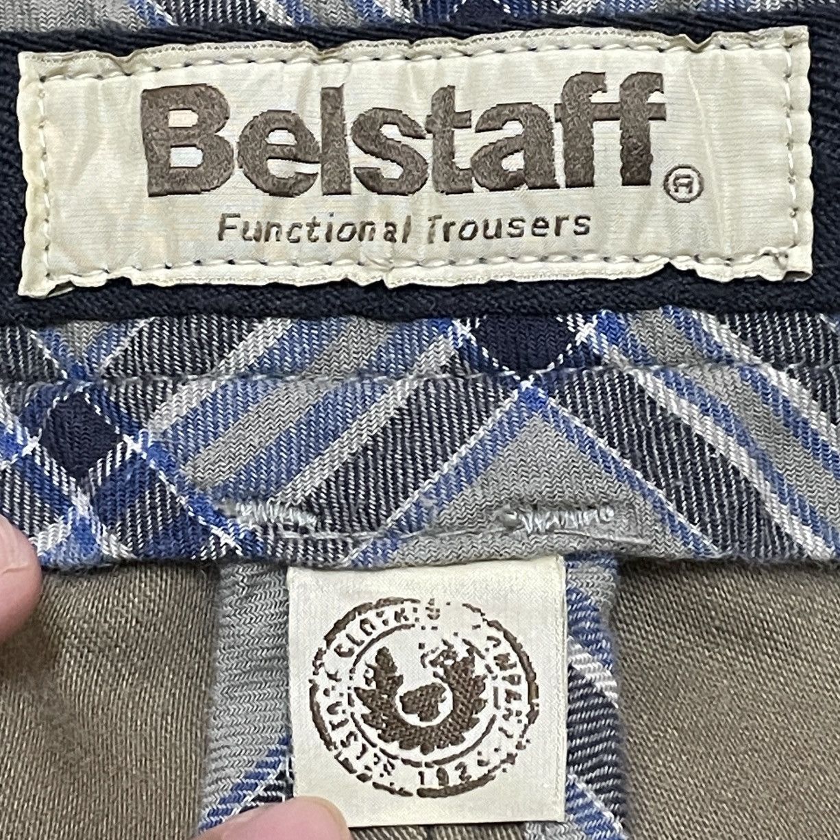 Belstaff × Designer × Vintage Rare Design Vintage Brand Belstaff Motorcycle Pants 2000s Size US 35 - 15 Thumbnail
