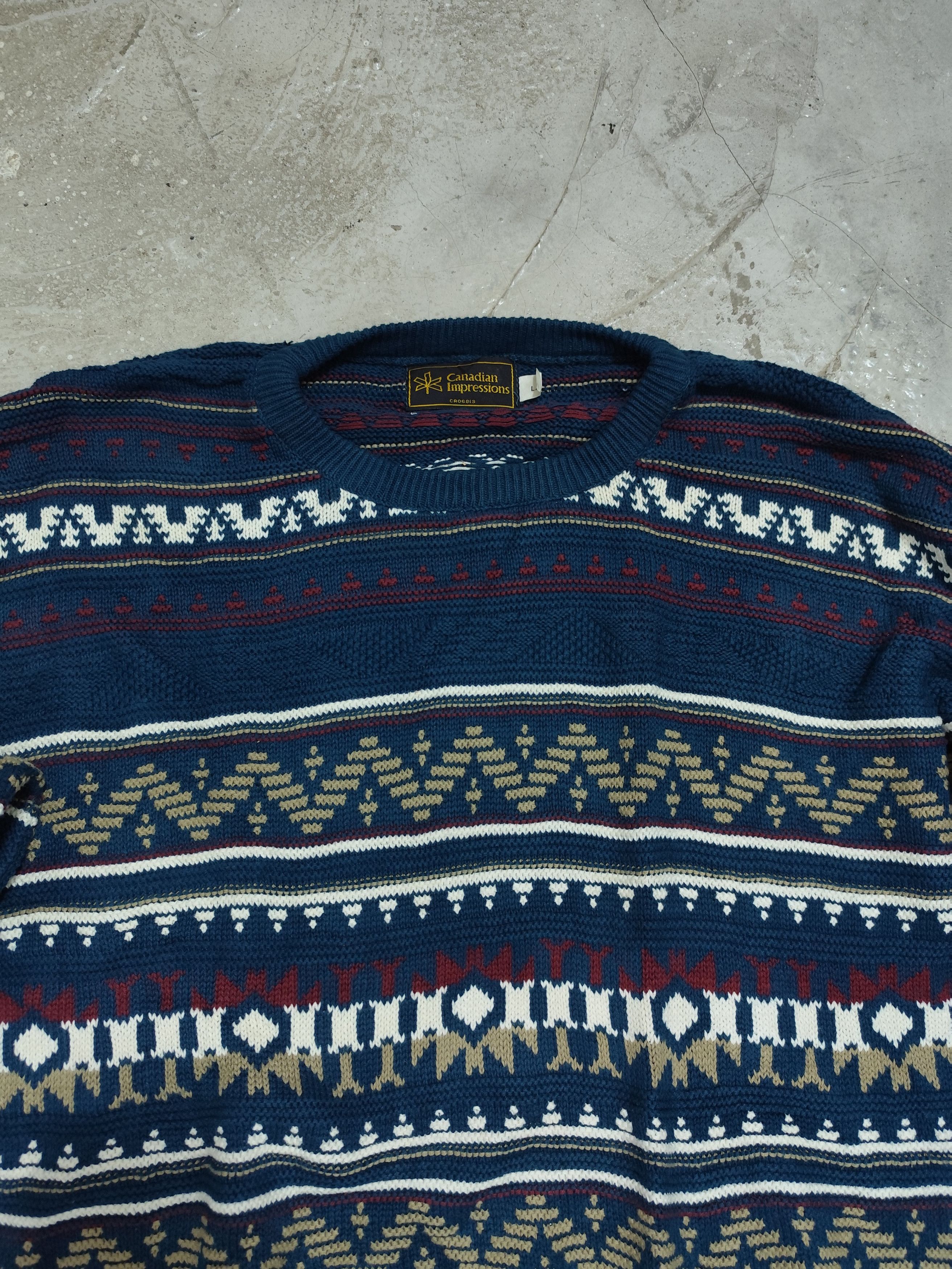 Coogi Vintage Coogi style canadian impressions Size US XL / EU 56 / 4 - 6 Thumbnail