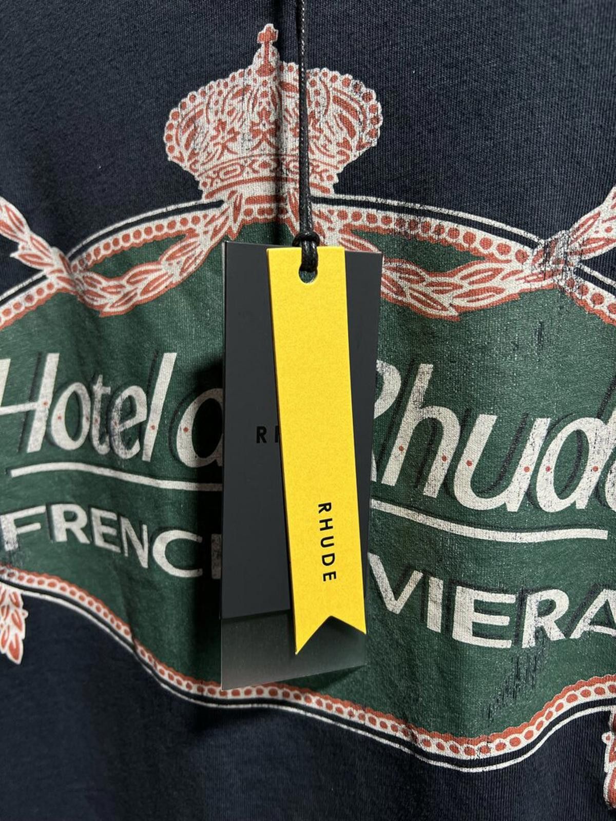 Rhude Rhude Rivera Tee Black Sz. M Size US M / EU 48-50 / 2 - 4 Thumbnail