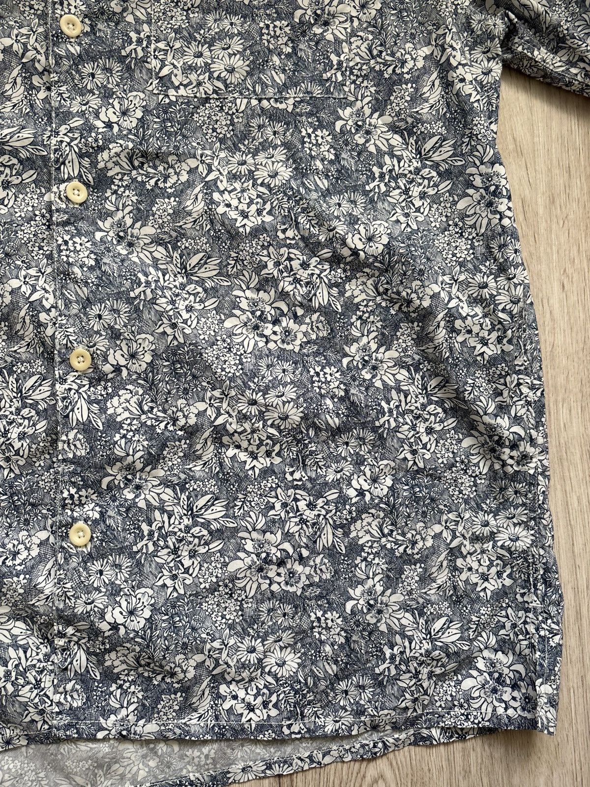 Albam Albam Floral Short Sleeve Shirt Size US M / EU 48-50 / 2 - 3 Thumbnail