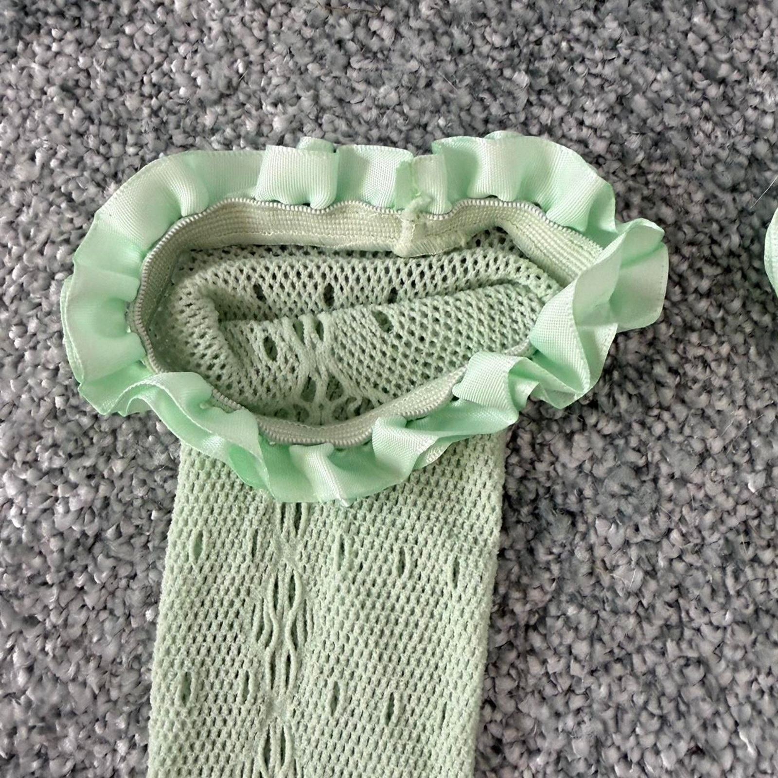 Other ✿ ruffled lace knee socks ✿ Size ONE SIZE - 4 Thumbnail