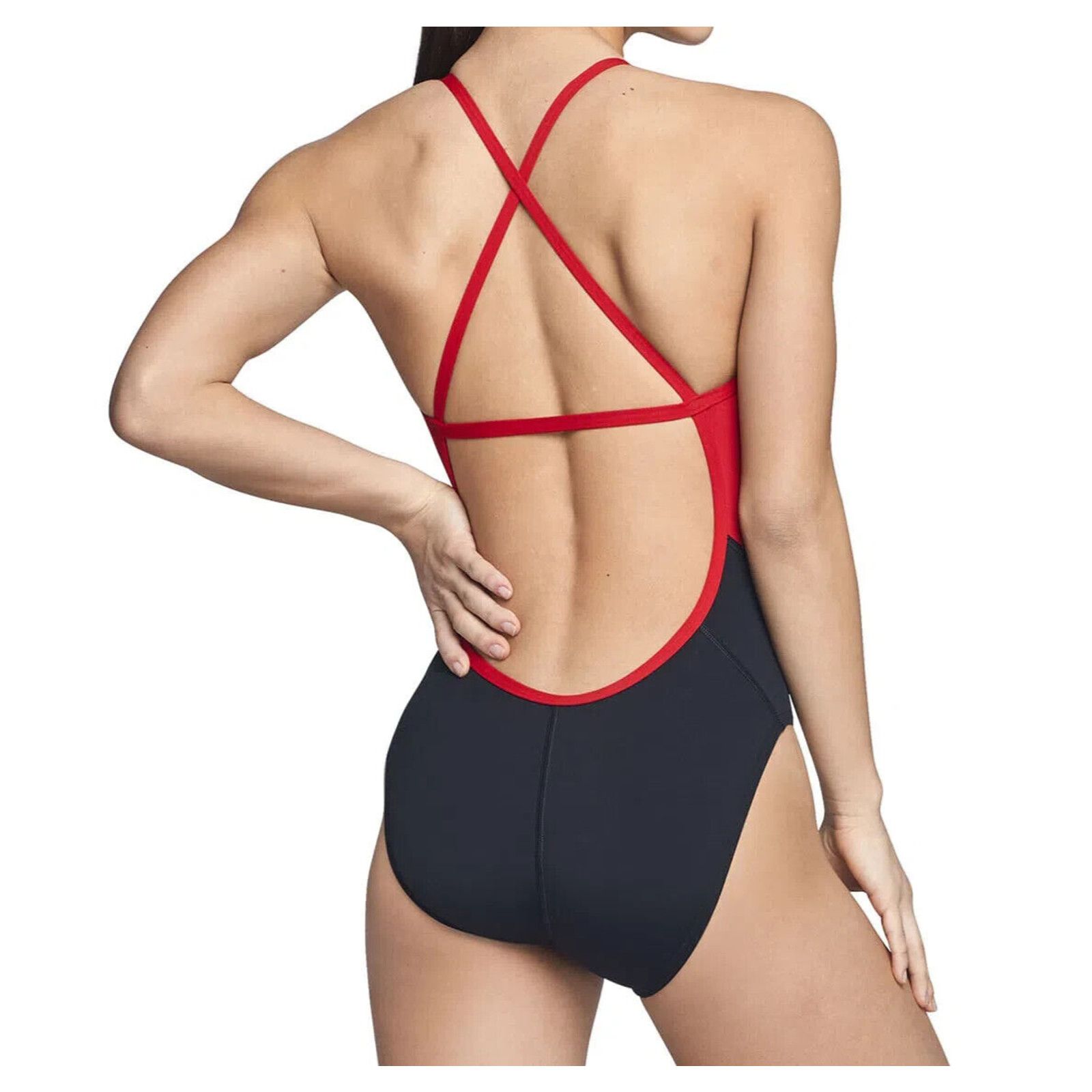 Speedo New Speedo Spark Crossback Endurance+ Racing Cut Swimsuit 30 Size S / US 4 / IT 40 - 2 Thumbnail