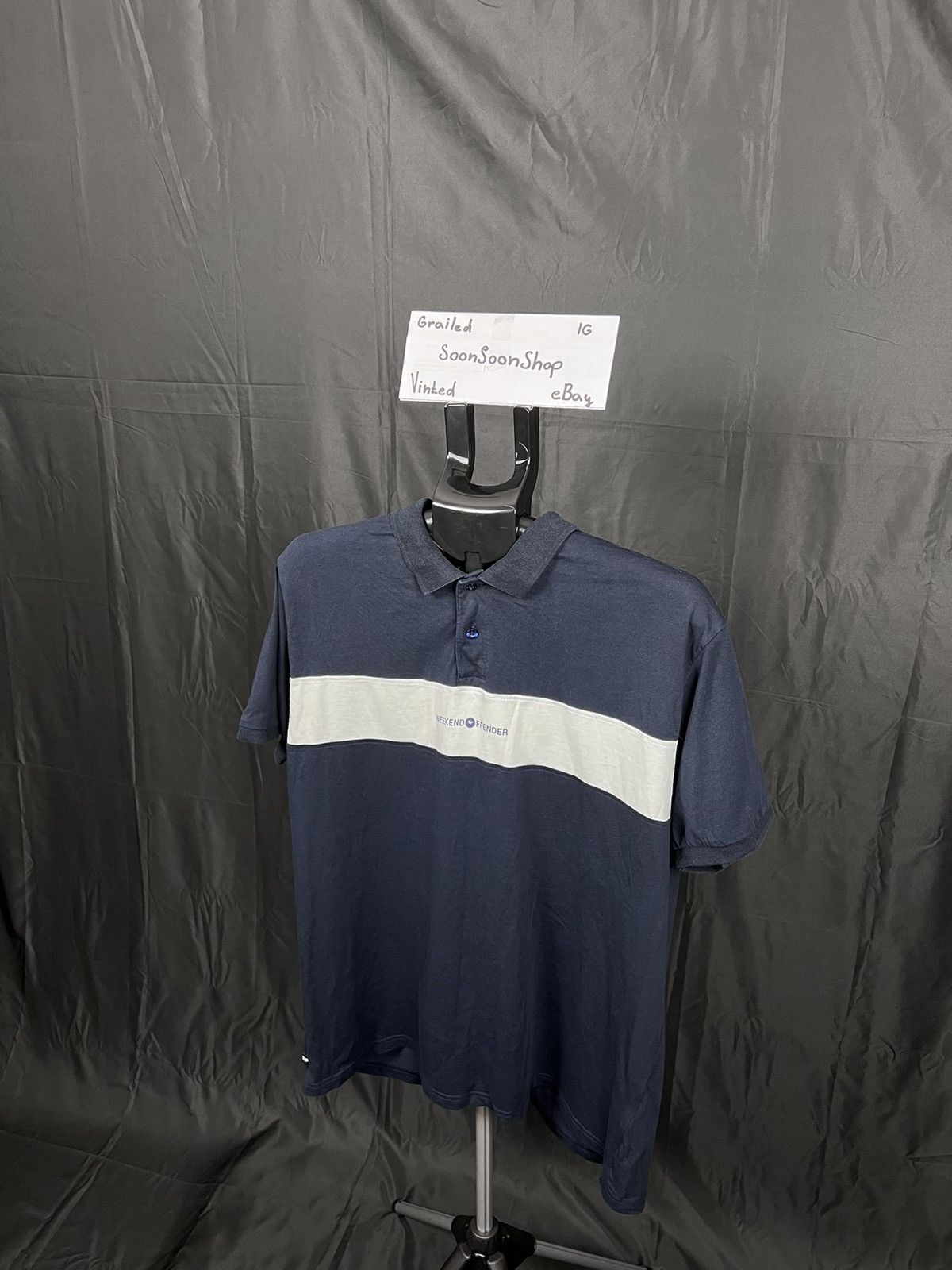Vintage × Weekend Offender 🔴 Vintage Weekend Offender polo t-shirt with logo Size US XXL / EU 58 / 5 - 2 Thumbnail