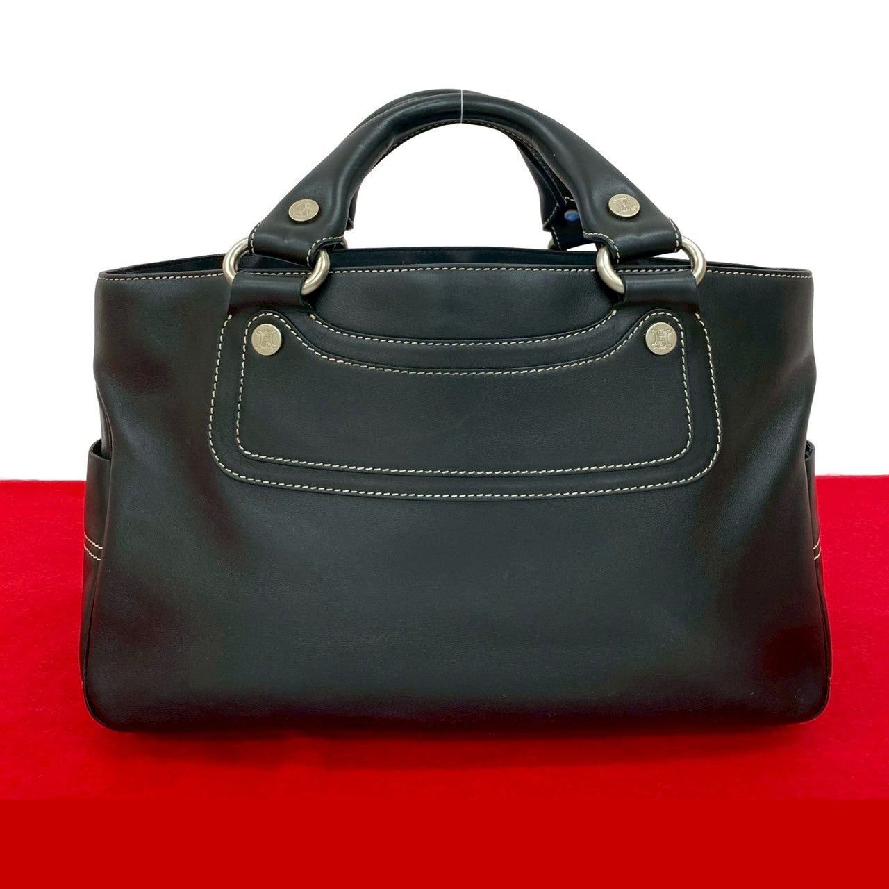 Celine Celine Handbag Black Leather Size ONE SIZE - 1 Thumbnail