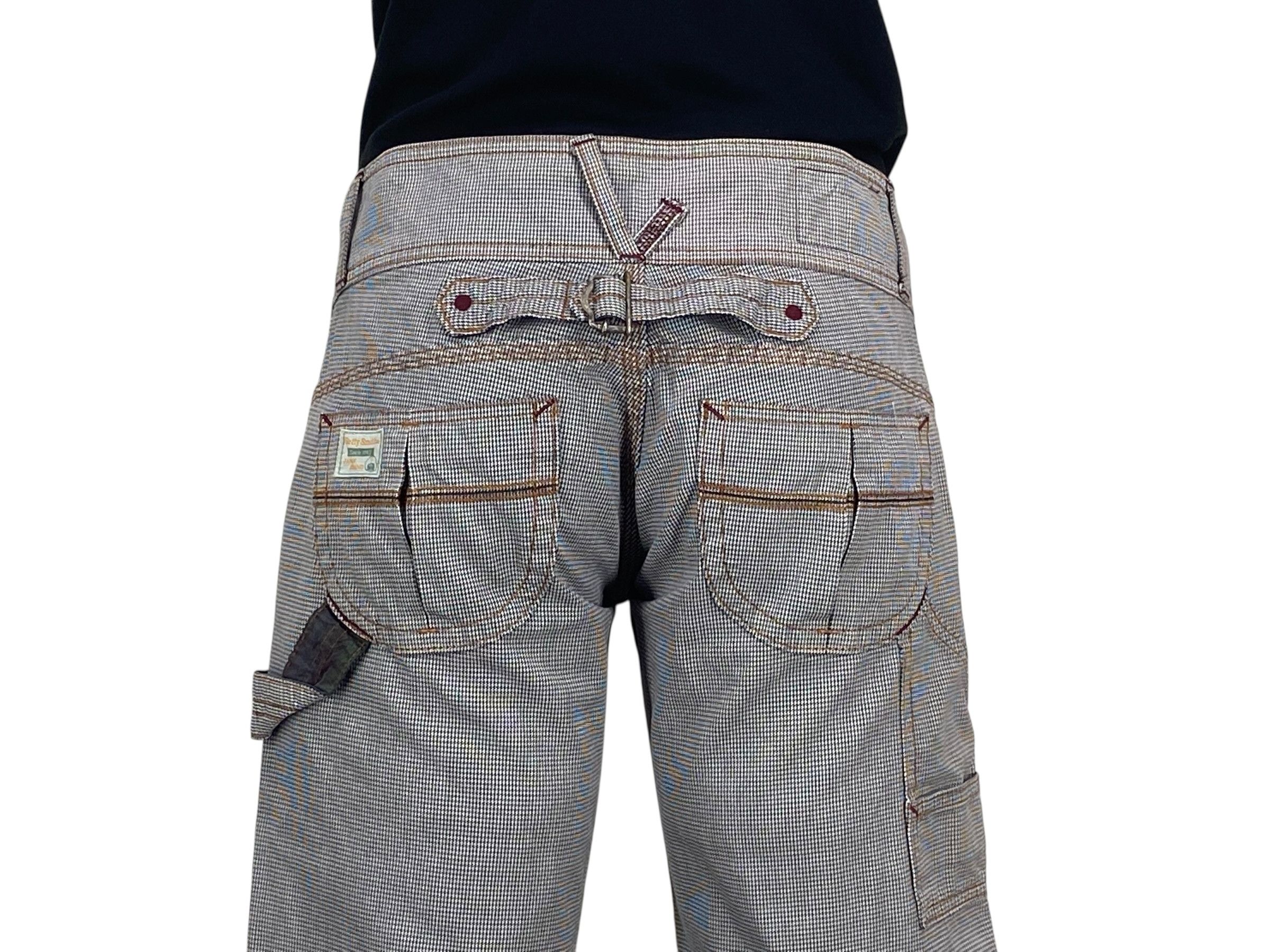 Japanese Brand Betty Smith Pants Hickory Pants Buckle Back Pants Size 25" / US 0 / IT 36 - 6 Thumbnail