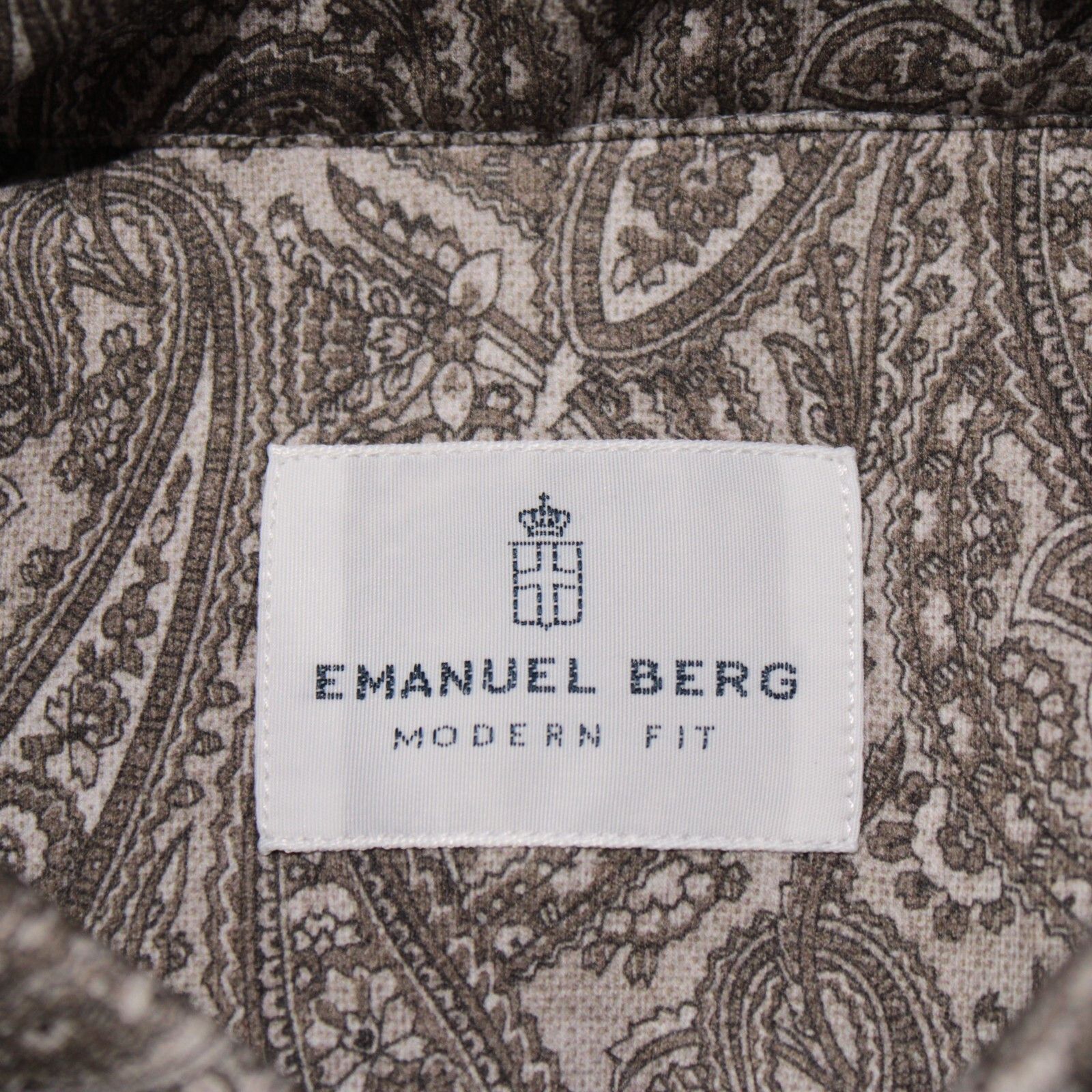 Other Emanuel Berg New with tags Shirt Size L US In Brown Size US L / EU 52-54 / 3 - 8 Thumbnail