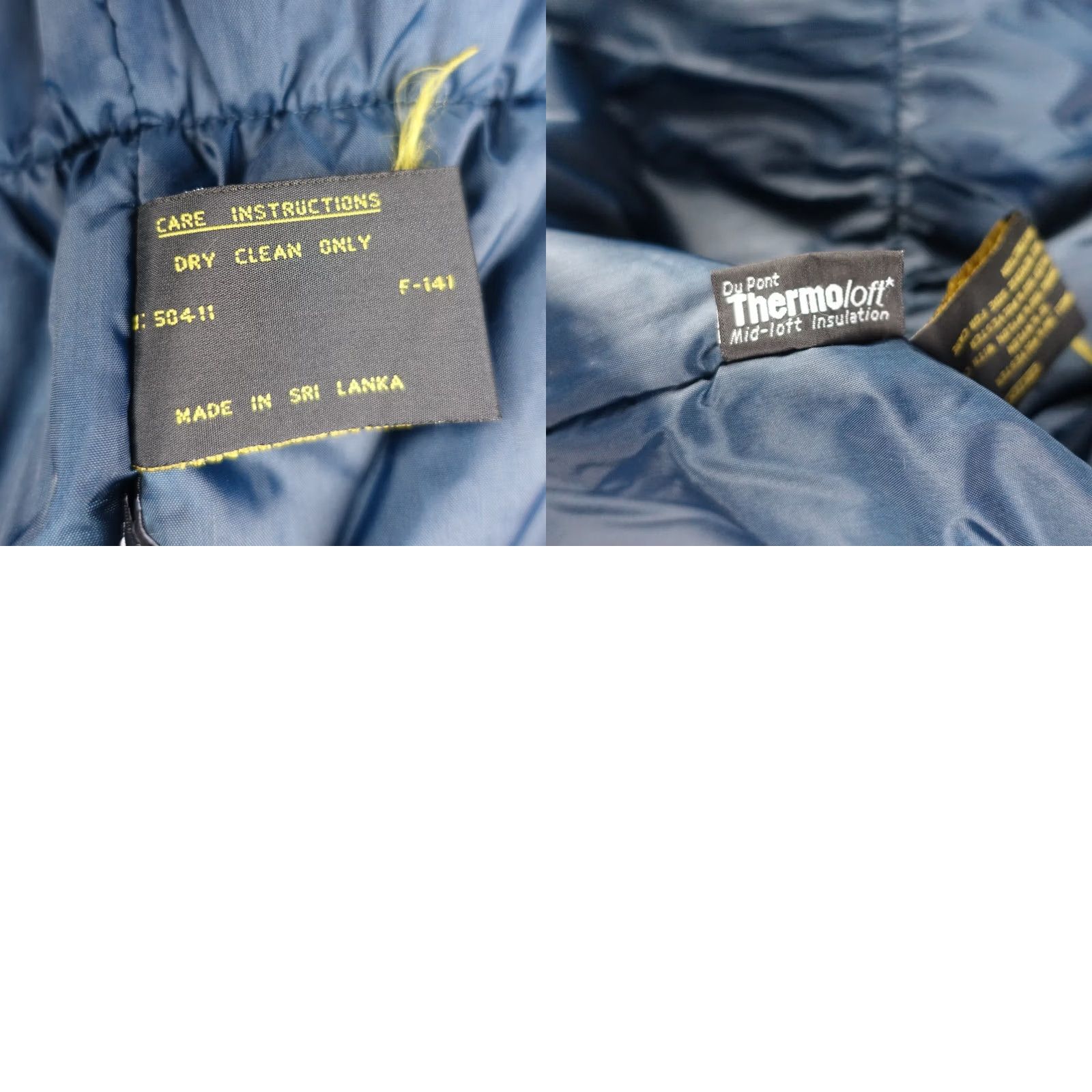Vintage VINTAGE Fleet Street Jacket Womens M Blue Puffer Hooded Classic Size M / US 6-8 / IT 42-44 - 9 Thumbnail
