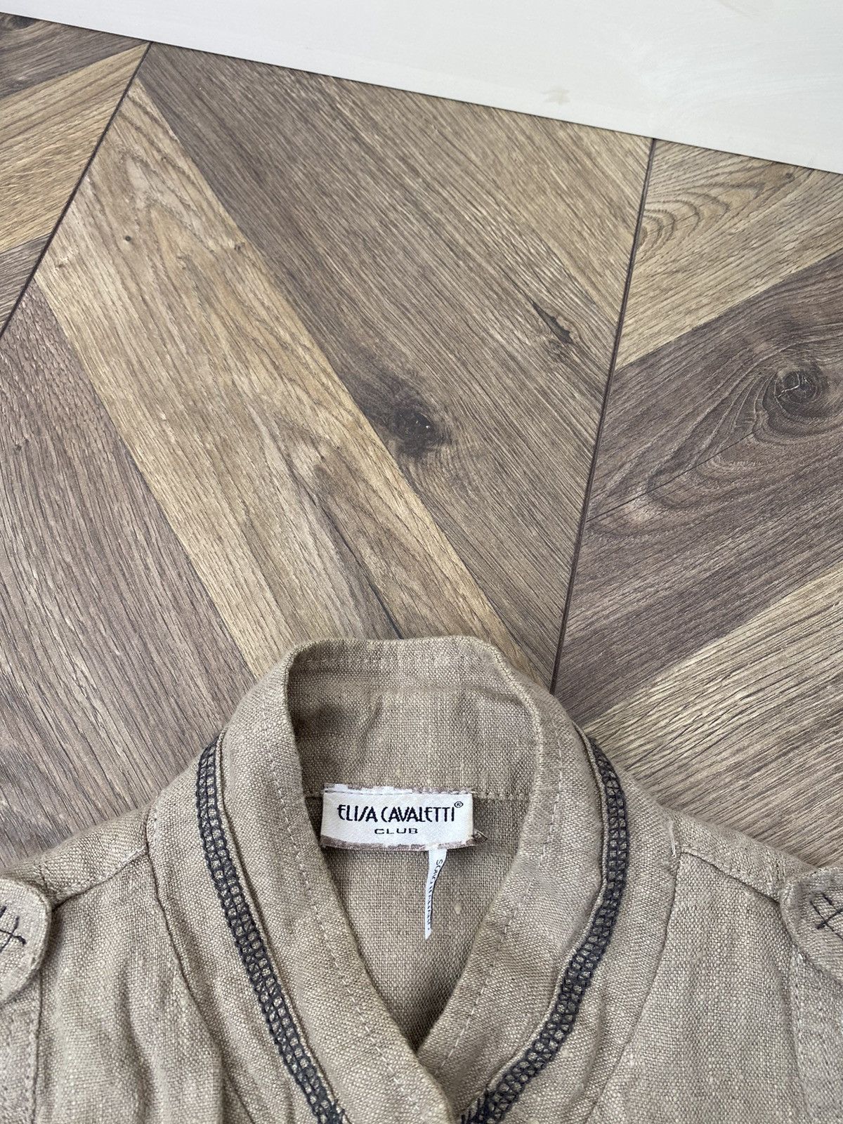 Elisa Cavaletti × Vintage Vintage Elisa Cavaletti women's archival Jacket Size L / US 10 / IT 46 - 7 Thumbnail