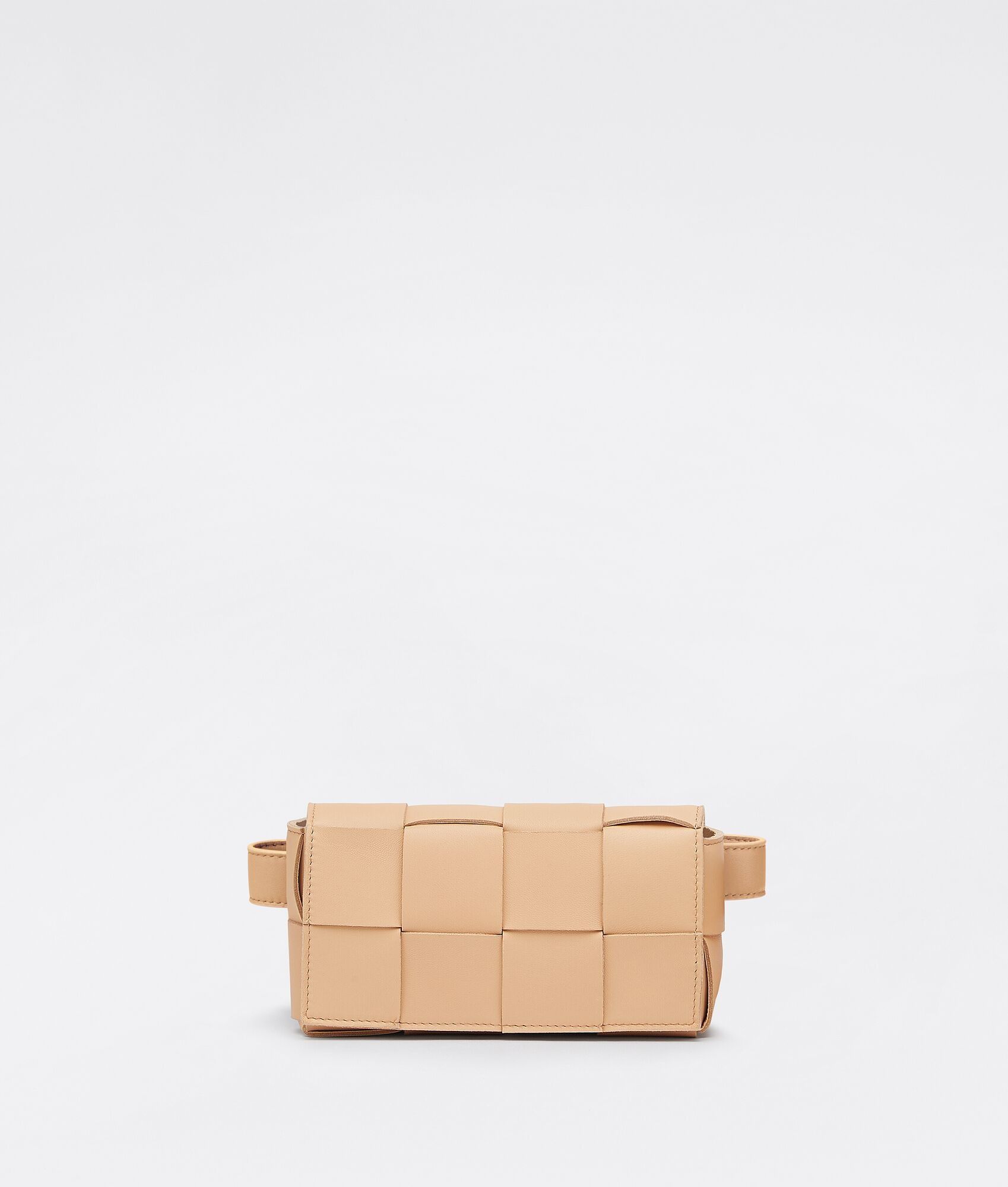 Bottega Veneta o1n1vont0225 Size: OS / Cassette Belt Bag in Beige Size ONE SIZE - 1 Thumbnail