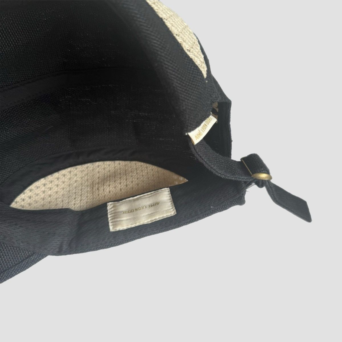 Aime Leon Dore Aime Leon Dore Raffia Hat Black Size ONE SIZE - 6 Thumbnail