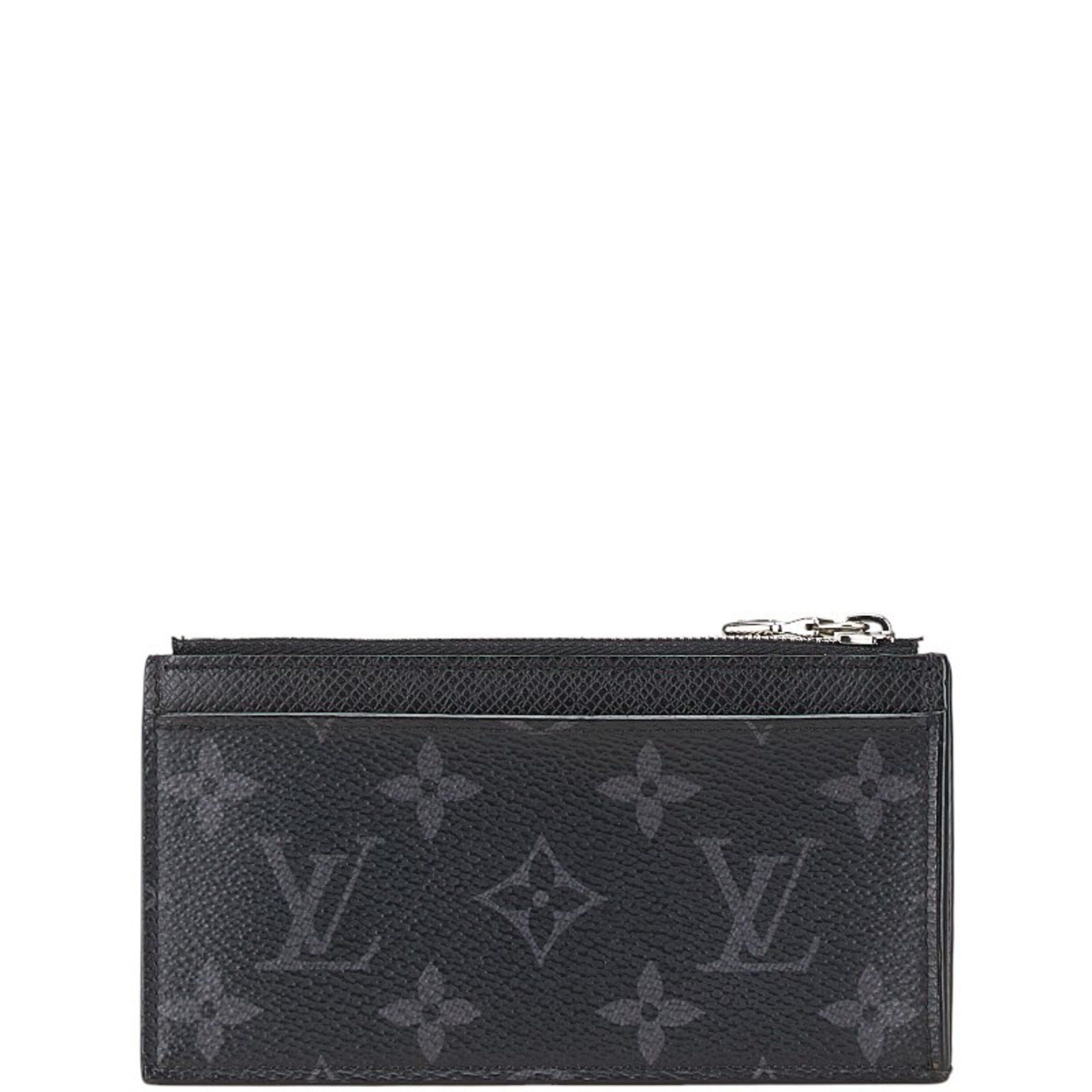 Louis Vuitton Louis Vuitton Monogram Eclipse Reverse Coin Card Holder Case M69533 Black PVC Leather Men's LOUIS VUITTON Size ONE SIZE - 1 Thumbnail