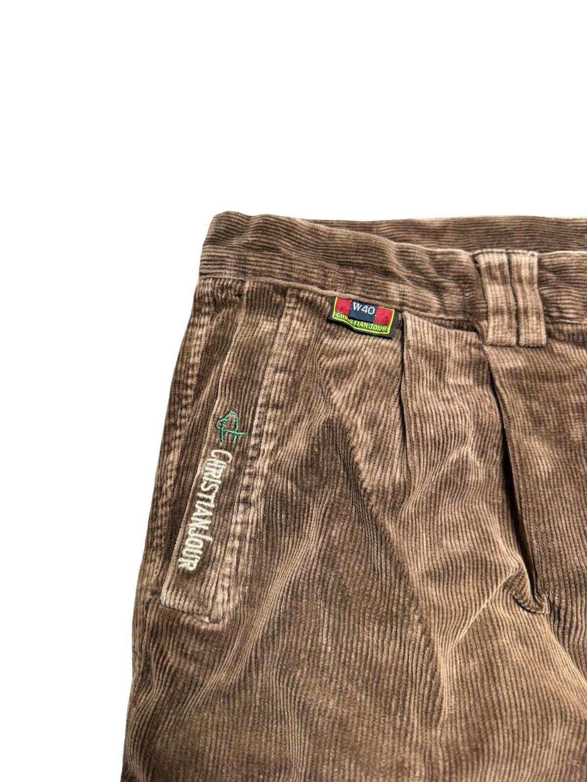 Vintage VINTAGE CHRISTIAN JOUR PARIS CORDUROY PANTS Size US 40 / EU 56 - 3 Thumbnail