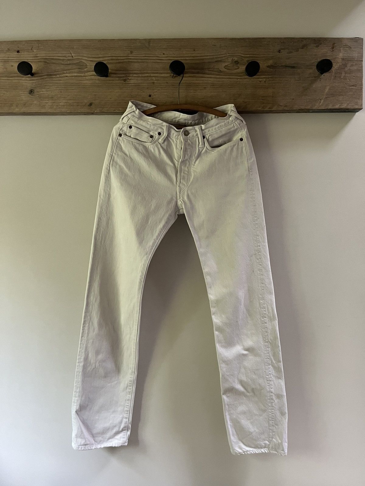 45rpm 45RPM women’s white jeans - made in Japan Size 39" - 1 Thumbnail