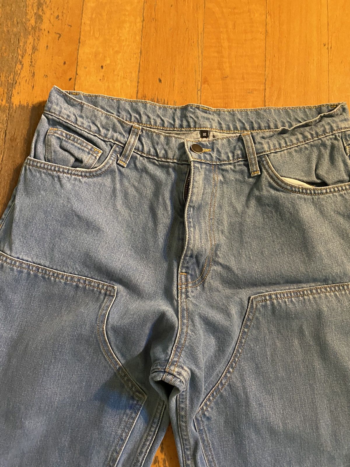 Carhartt × Vintage vintage double knee jeans Size US 32 / EU 48 - 2 Thumbnail