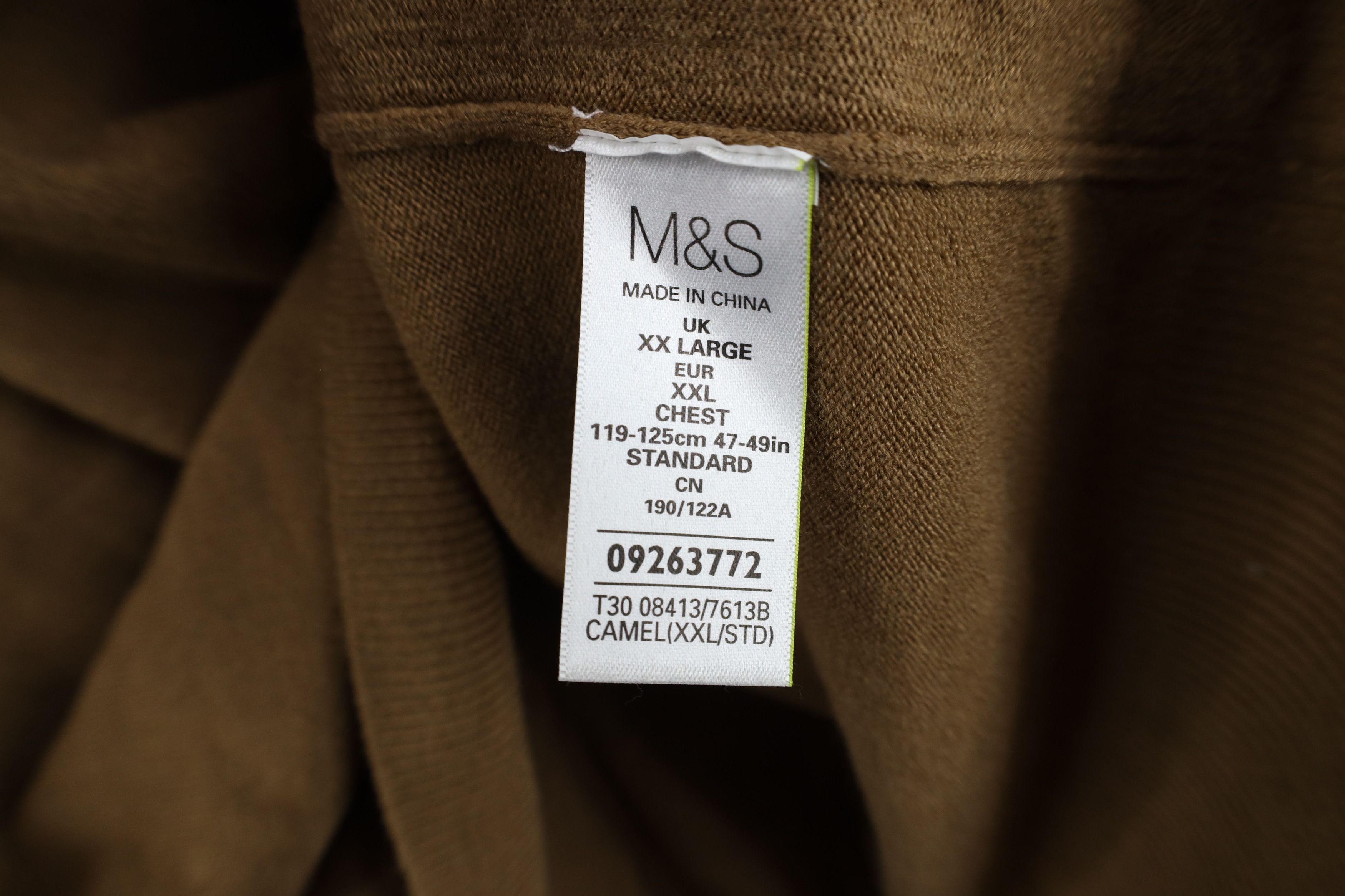 Vintage Vintage Y2K Streetwear Soft Knit V-Neck Sweater Vest Brown Size US XXL / EU 58 / 5 - 7 Thumbnail