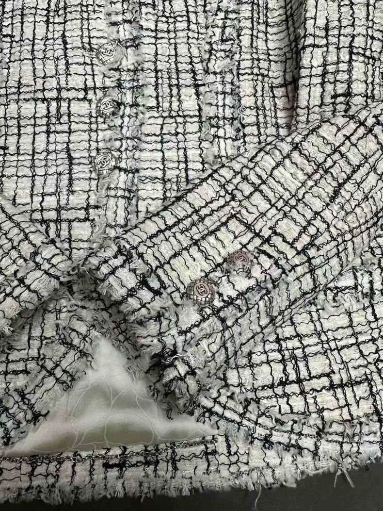 Chanel CHANEL Tweed Blazer Jacket Size US XL / EU 56 / 4 - 4 Thumbnail