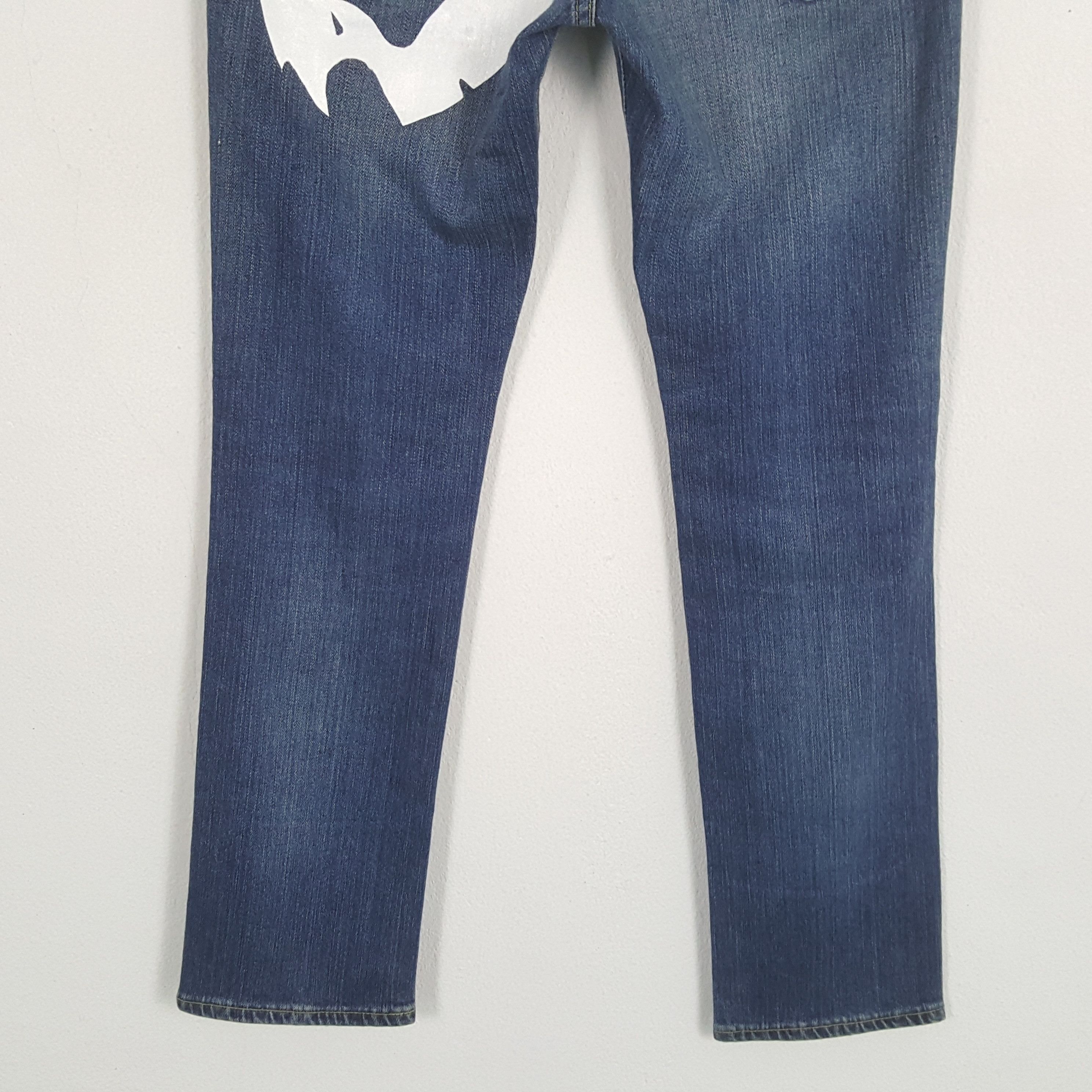 Hysteric Glamour × Japanese Brand × Vintage HYSTERIC GLAMOUR Japanese Brand Custom Art Jeans Size 31" - 3 Thumbnail