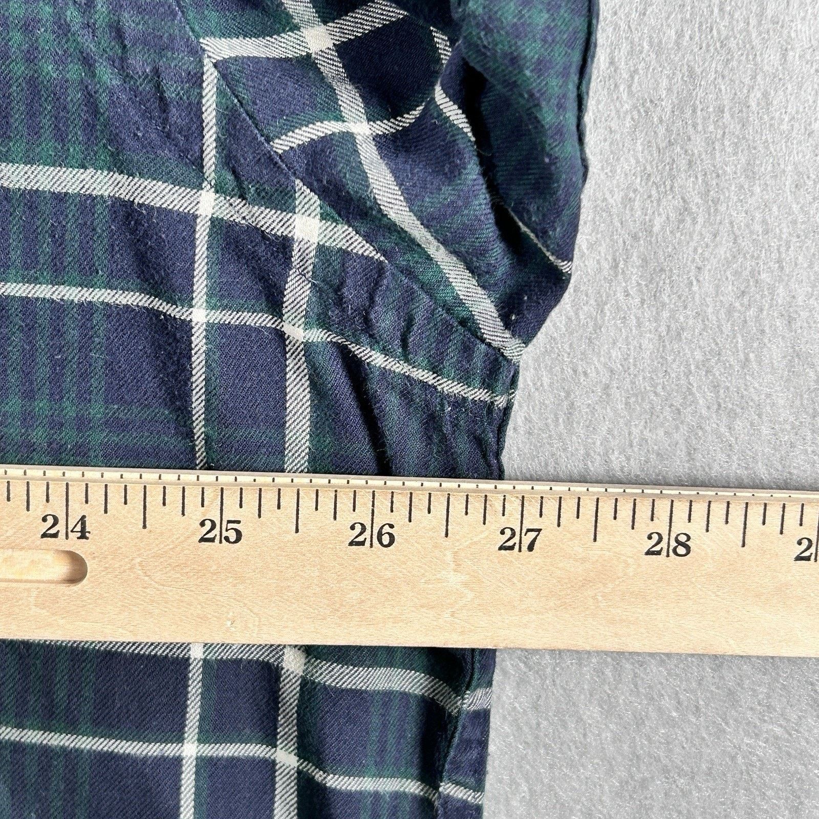 Lauren Ralph Lauren Ralph Lauren Blaire Large Blue Green Plaid Button Down Shirt Size US XL / EU 56 / 4 - 6 Thumbnail