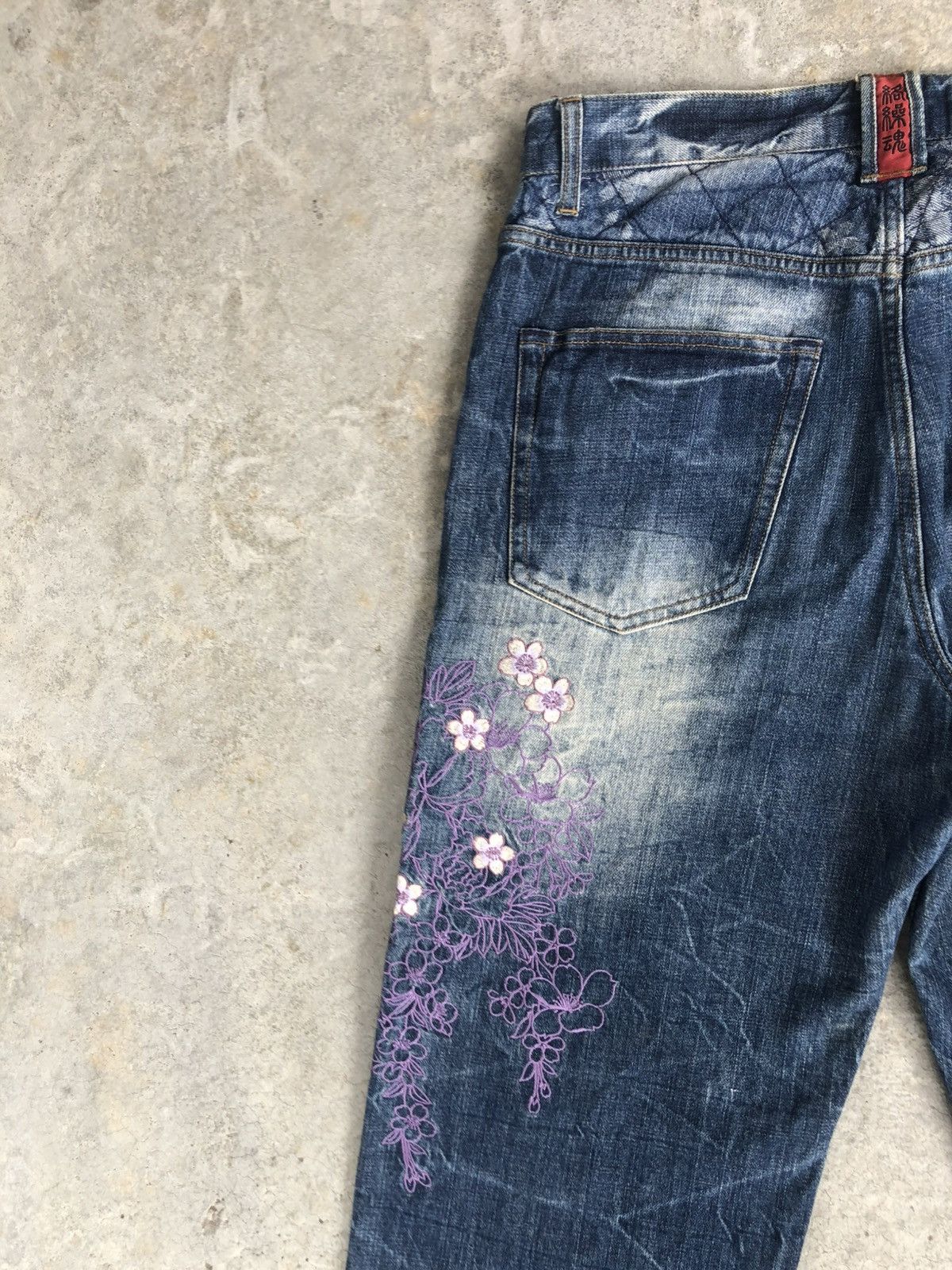 Karakuri Tamashii Karakuri Tamashii Embroidered Phoenix Distressed Size US 34 / EU 50 - 11 Thumbnail