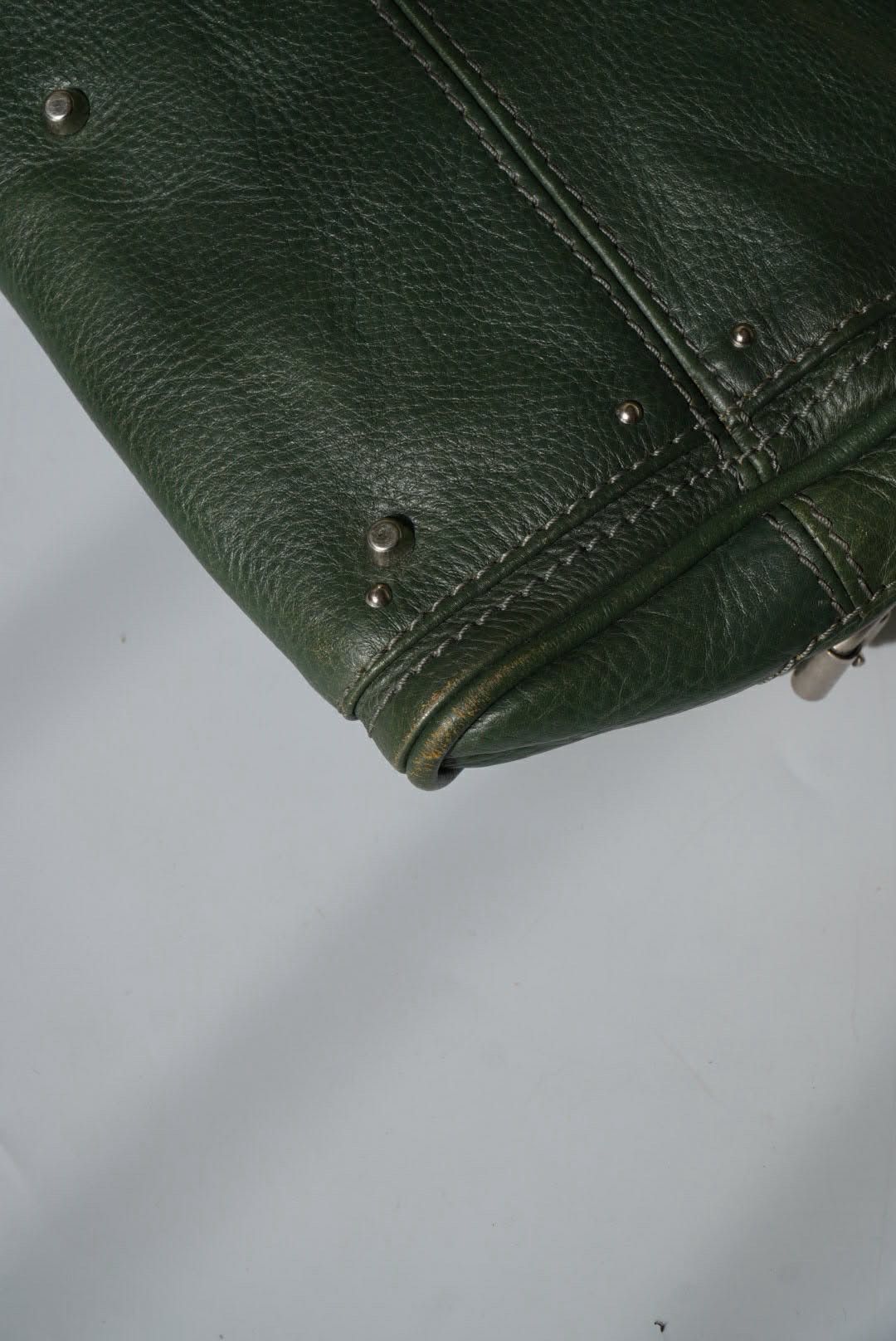 Chloe Chloé Green Leather Paddington Mini Satchel Size ONE SIZE - 13 Thumbnail