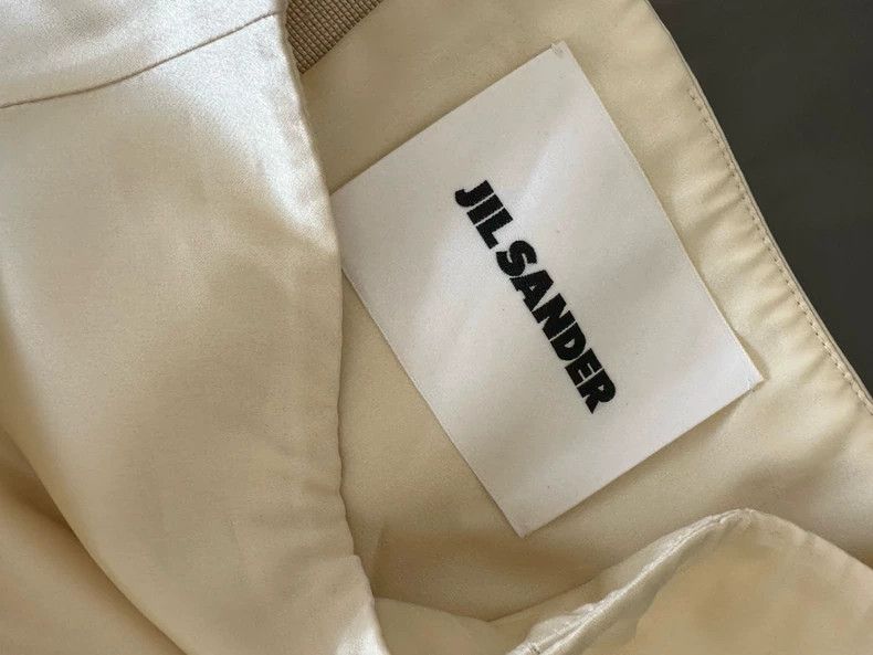 Jil Sander Jil Sander size 32 Silk half skirt Size 42" / US 20 - 6 Thumbnail