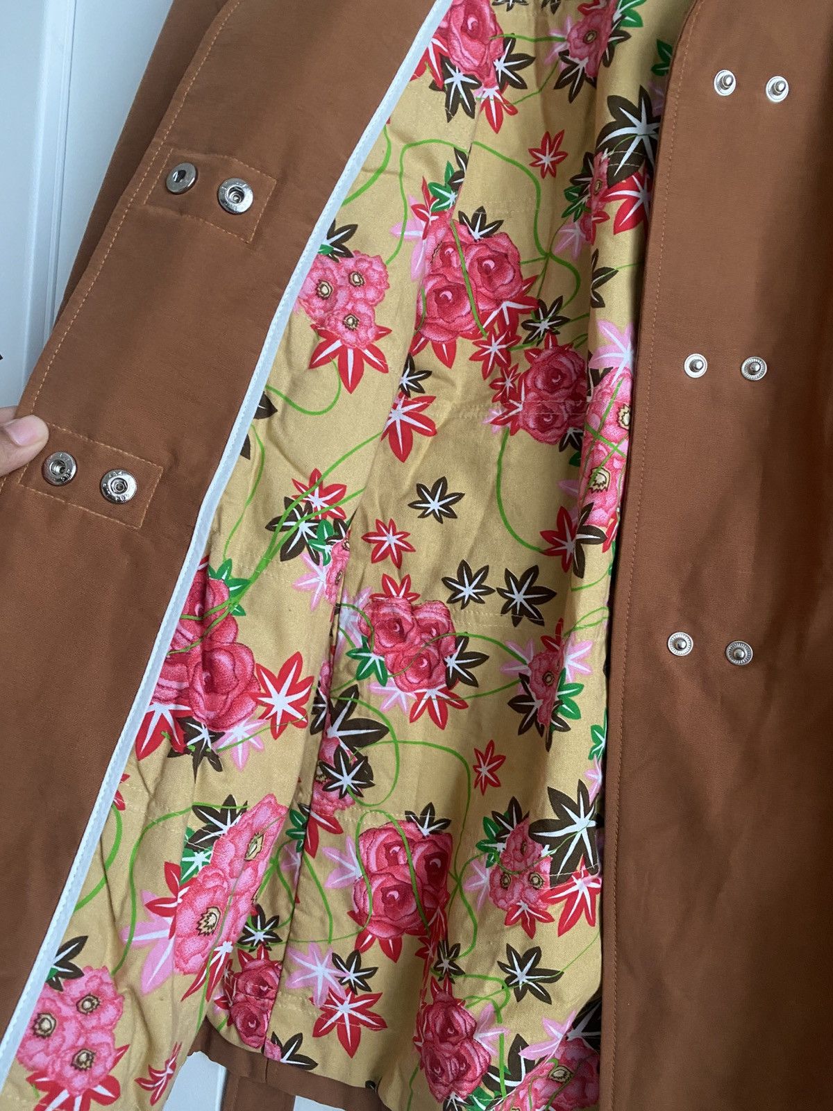 Misty Harbor VINTAGE Misty Harbor Burnt Orange Trench Coat Sz M Size M / US 6-8 / IT 42-44 - 4 Thumbnail
