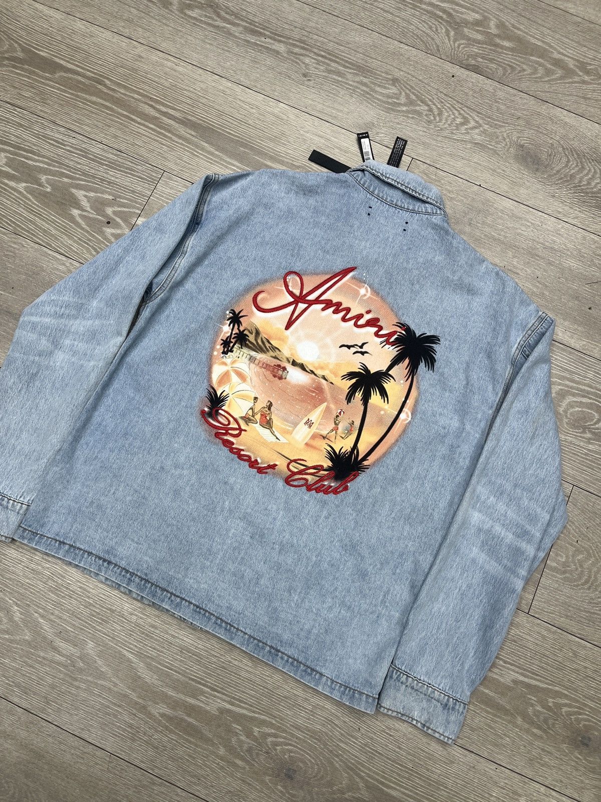 Amiri Amiri Resort Club Coach Jacket Size US S / EU 44-46 / 1 - 7 Thumbnail