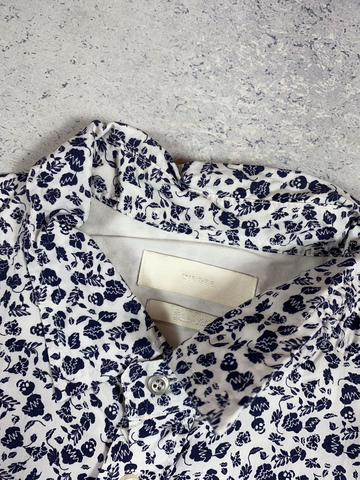 Diesel × Japanese Brand Luxury Men’s Diesel Shirts With Skulls Size US M / EU 48-50 / 2 - 3 Thumbnail