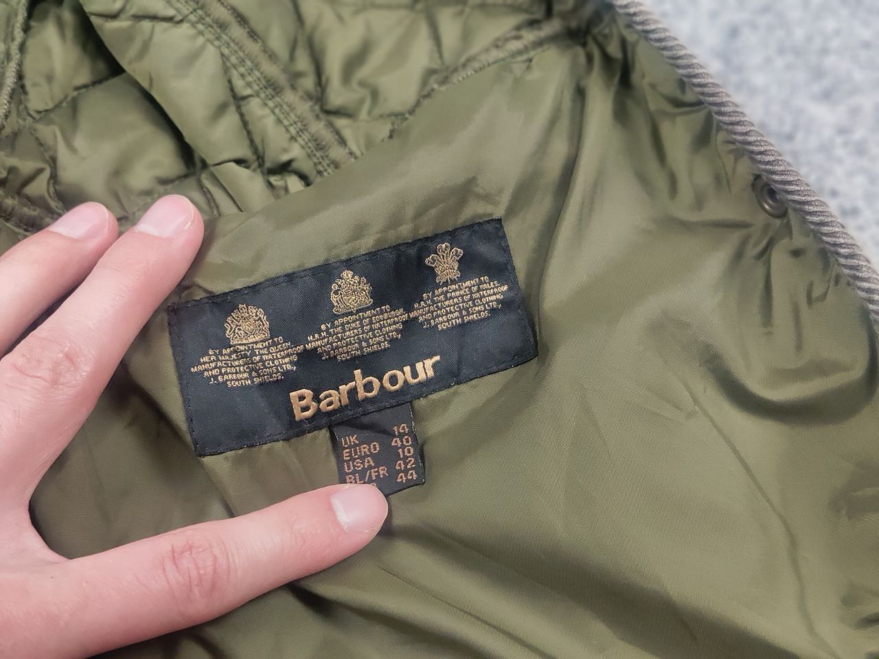 Barbour Vintage Barbour England Design Classic Green Quality Jacket Size L / US 10 / IT 46 - 15 Thumbnail