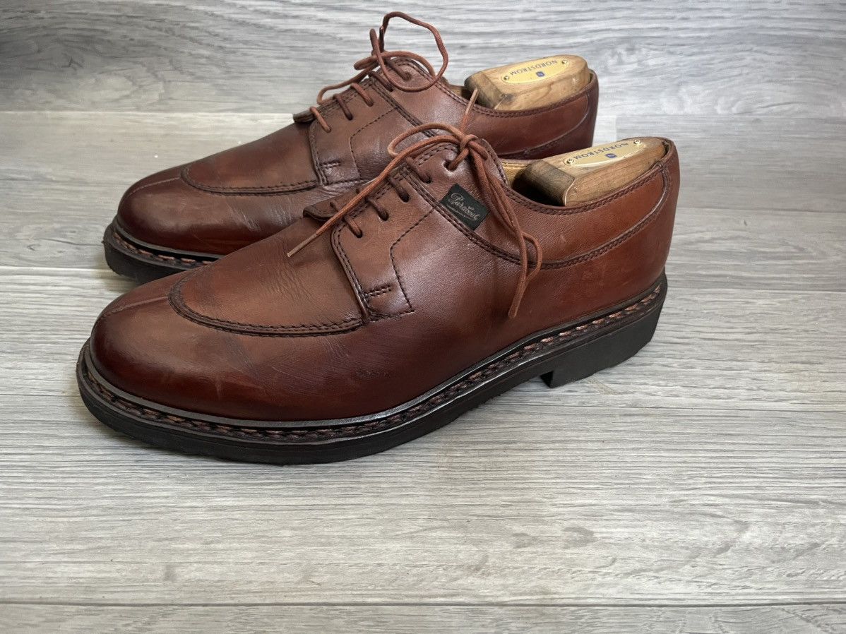 Paraboot Paraboot Avignon brown leather derby shoes uk 7.5 Size US 8.5 / EU 41-42 - 4 Thumbnail