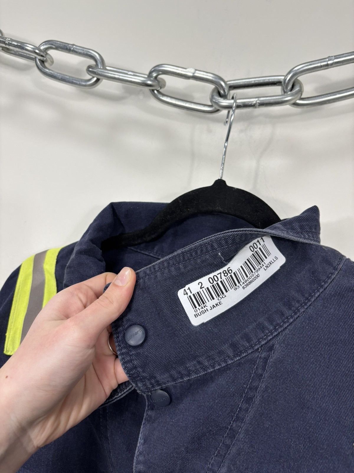 Carhartt Vintage Carhartt Flame Resistant Hype Boxy Cropped Jacket Size US XXL / EU 58 / 5 - 7 Thumbnail
