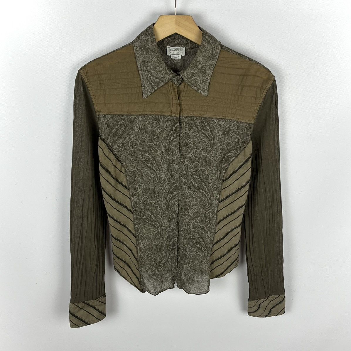 Transit Avant Garde Transit Par-Such ladies button up shirt size 2 Size XS / US 0-2 / IT 36-38 - 1 Thumbnail