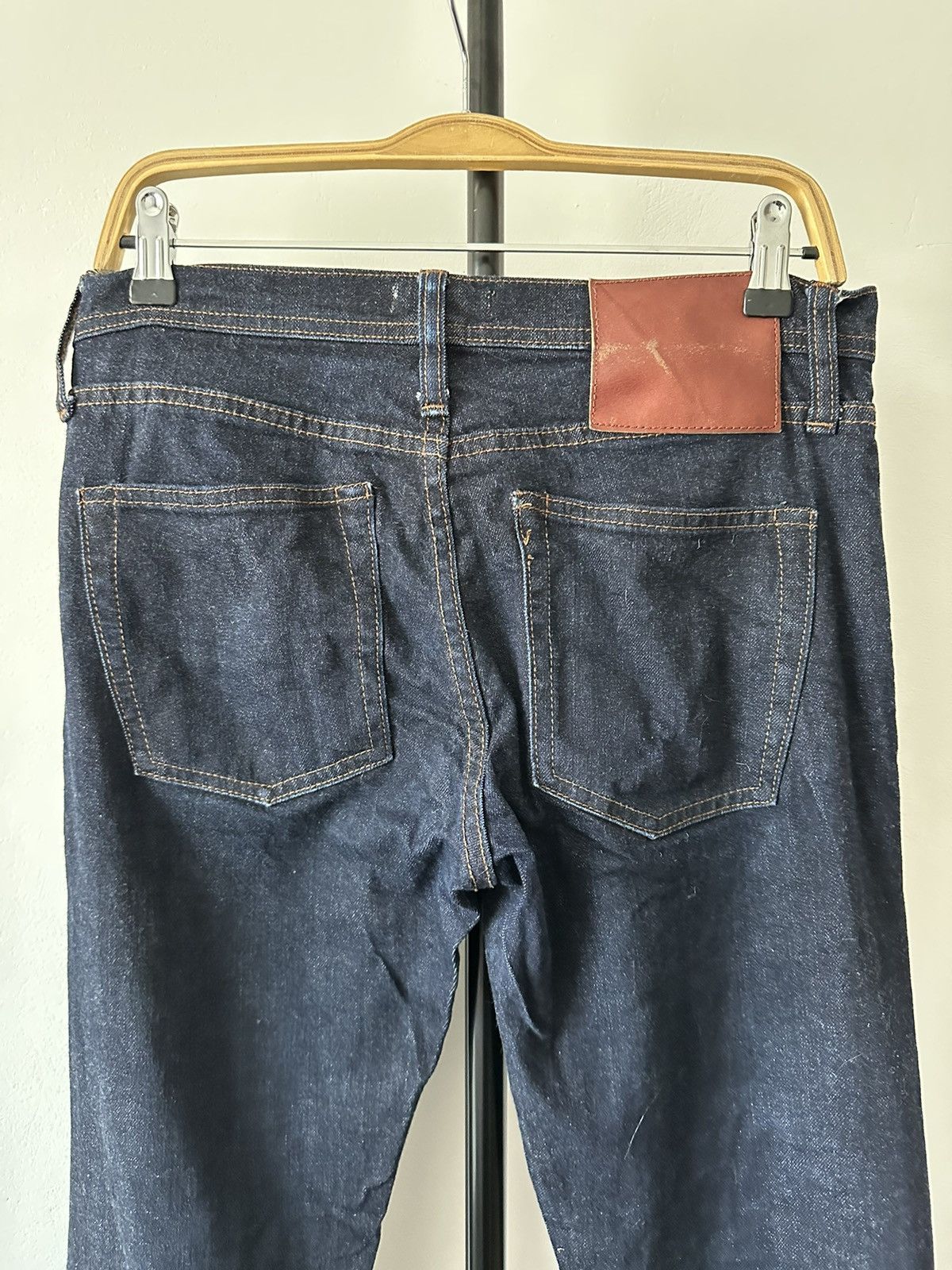 The Unbranded Brand The Unbranded Brand UB122 Skinny 11oz Stretch Selvedge Denim Size US 30 / EU 46 - 6 Thumbnail
