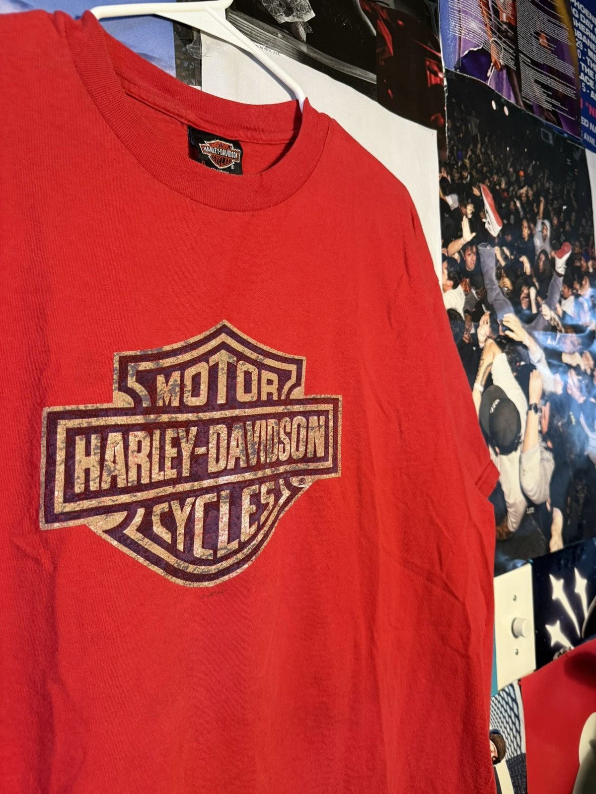 Harley Davidson Harley Davidson ©1997 House of Harleys CA tee red XL Size US XL / EU 56 / 4 - 3 Thumbnail