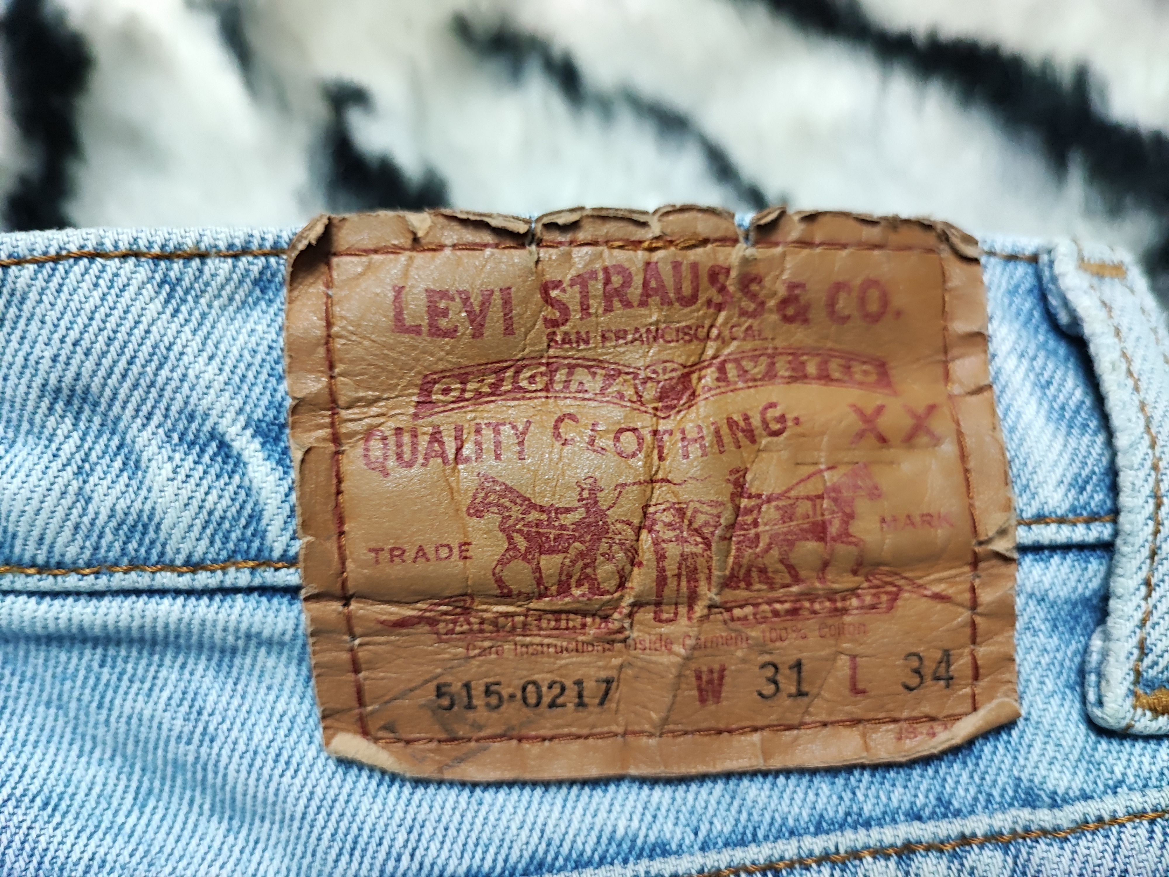 Levi's Vintage Levis 515 Denim Size US 29 - 11 Thumbnail