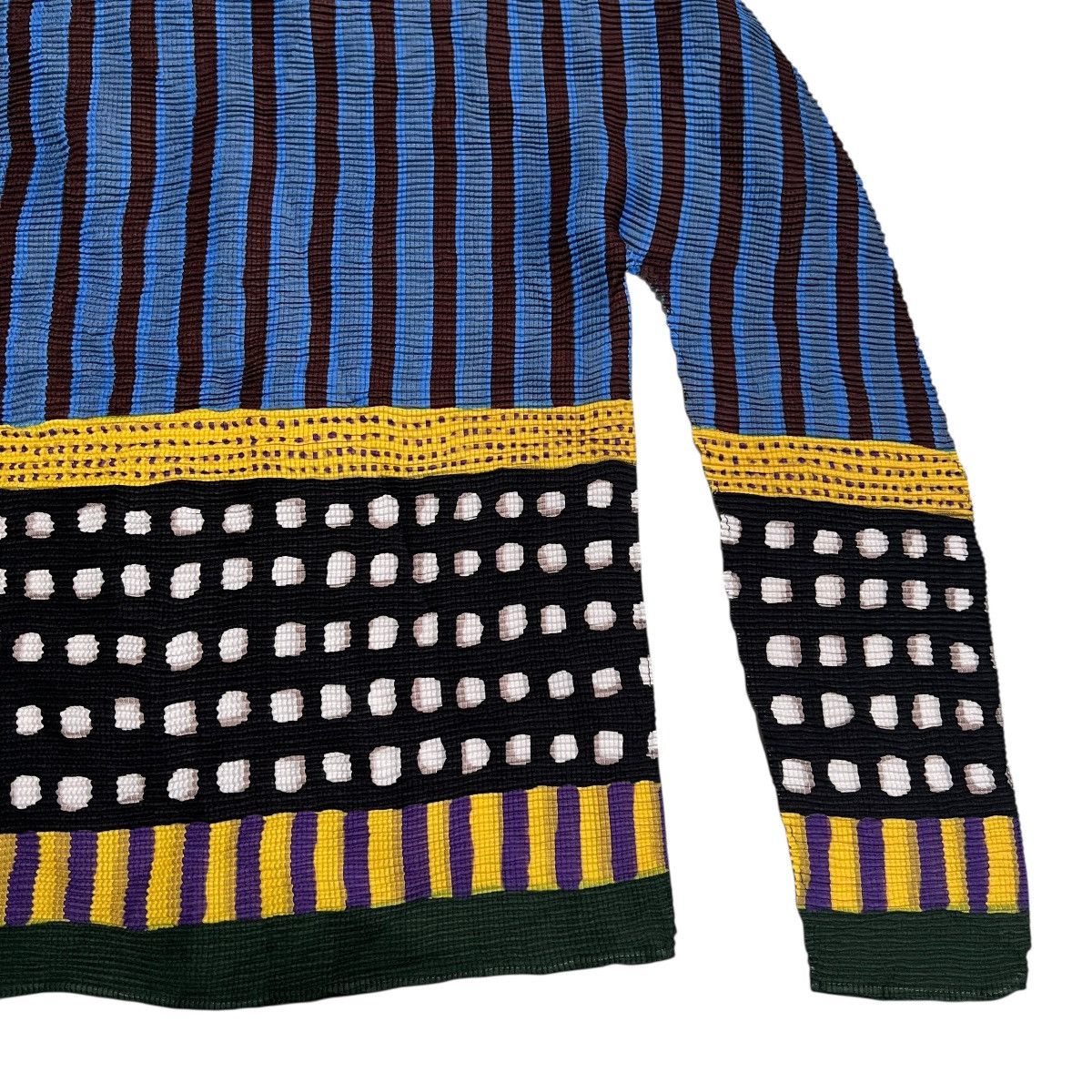 Issey Miyake 🔥 Issey Miyake Me Pleated Long Sleeve Size US S / EU 44-46 / 1 - 7 Thumbnail