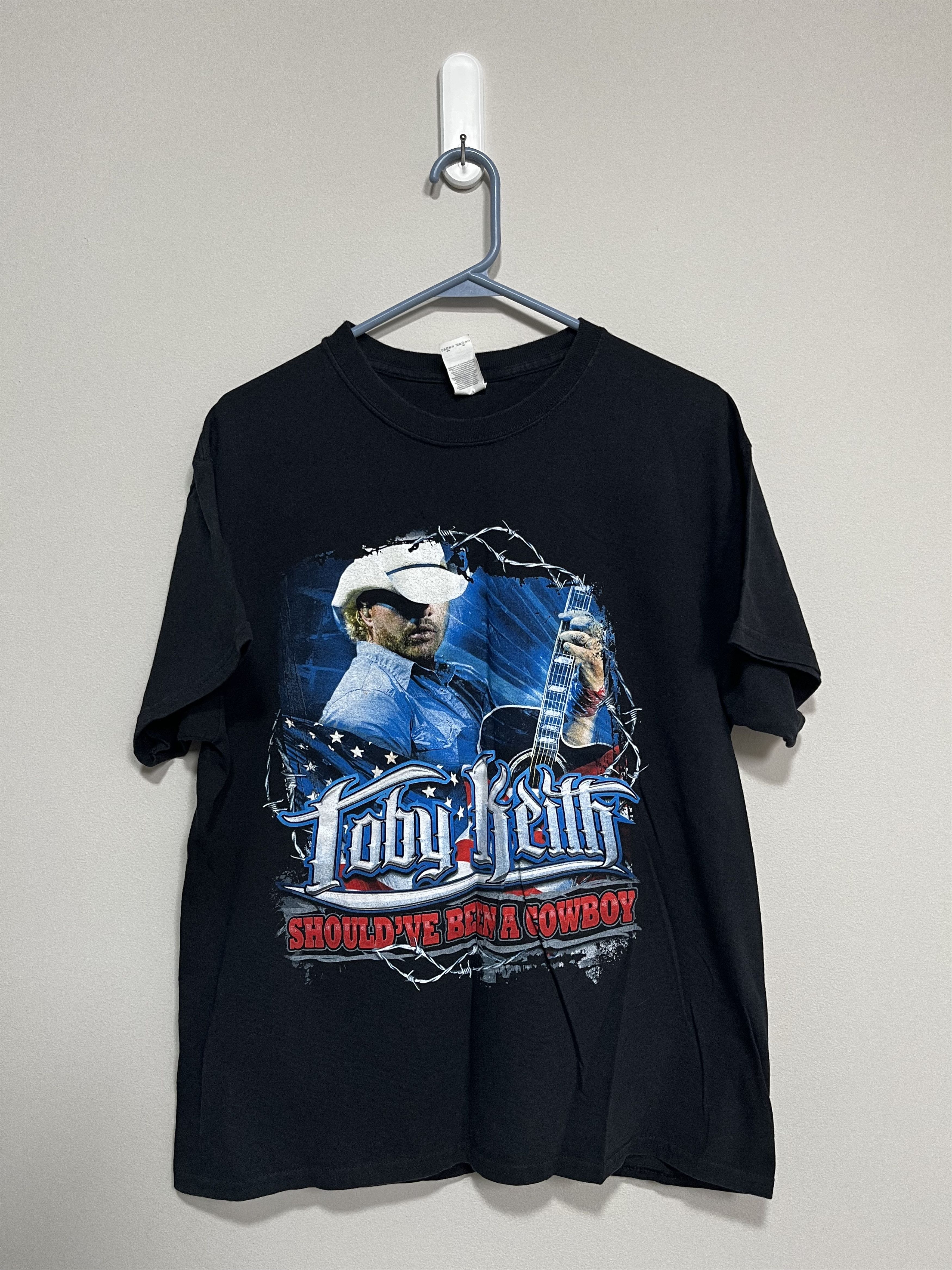 Gildan Toby Keith "Should've Been a Cowwboy XXV Tour 2018" Black L Size US L / EU 52-54 / 3 - 1 Thumbnail